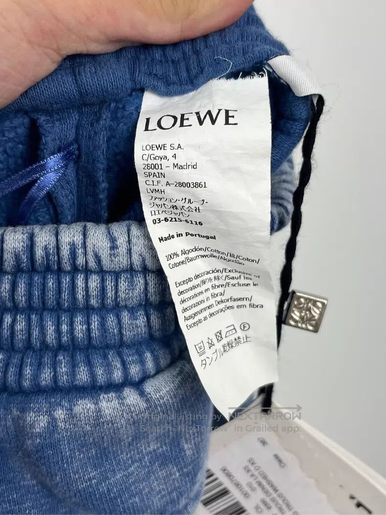 Loewe Loewe size XS Tie-Dye Embroidered Logo Pants Size 26" / US 2 / IT 38 - 6 Thumbnail