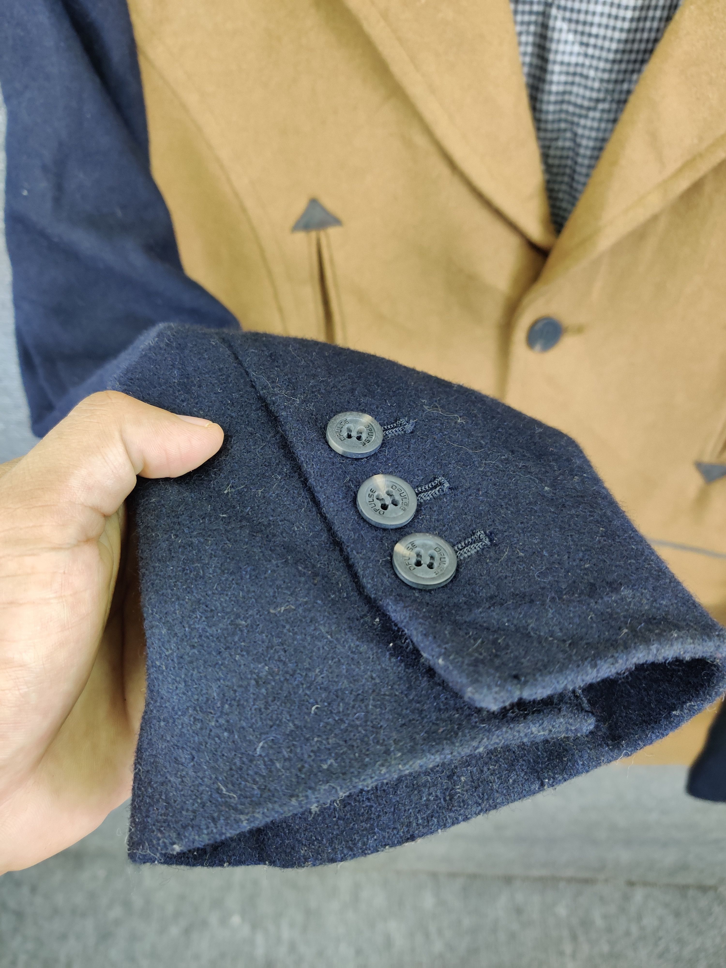 Japanese Brand Vintage D Pulse Wool Coat Jacket Size US M / EU 48-50 / 2 - 12 Thumbnail