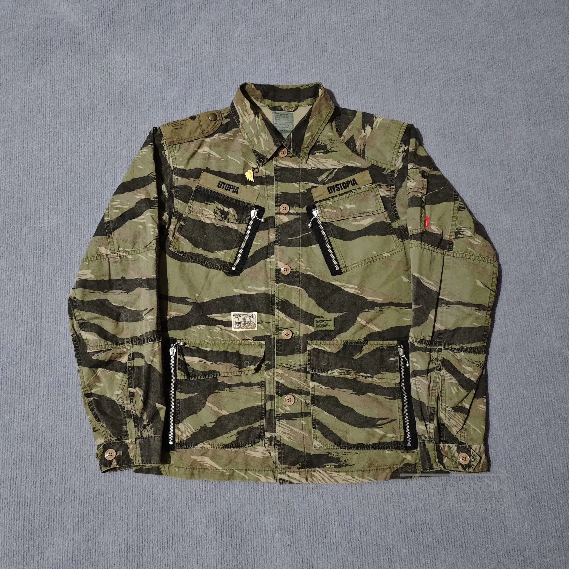 Takahiromiyashita The Soloist. Wtaps 08ss Jungle L/S Jacket. Size US M / EU 48-50 / 2 - 1 Thumbnail