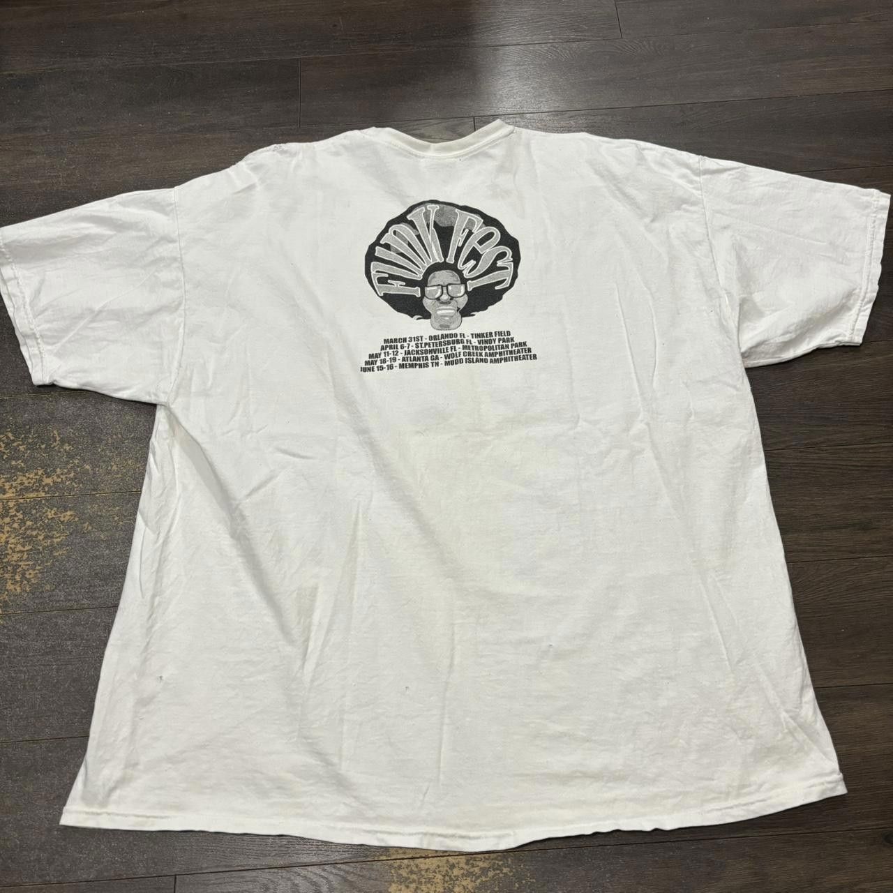 Designer vintage funk fest we want the funk t shirt 2012 XXXL Size US XXL / EU 58 / 5 - 5 Thumbnail
