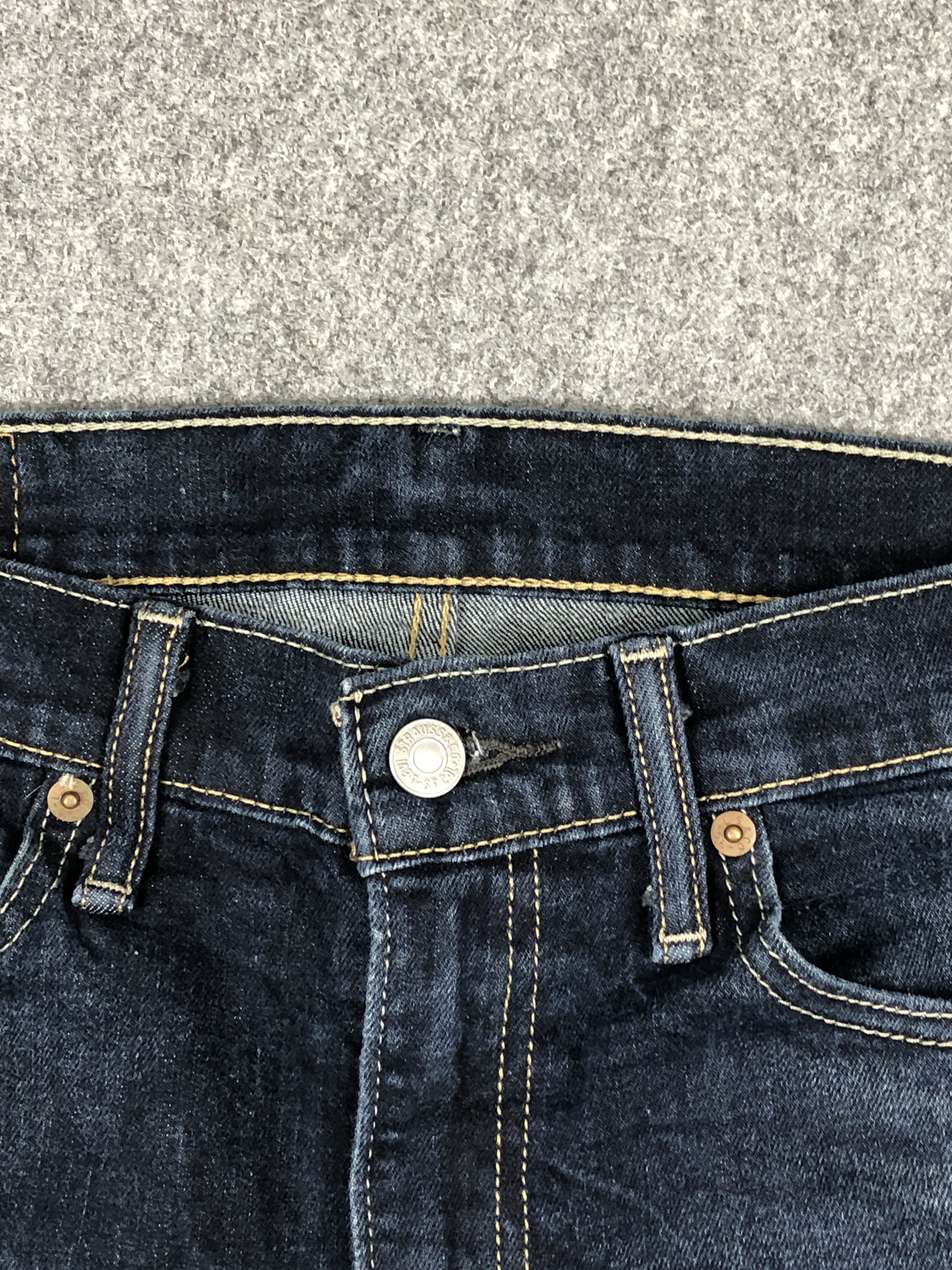Levi's Blue Denim Vintage Levis 510 Skinny Fit Jeans DP2303 Size US 29 - 10 Thumbnail