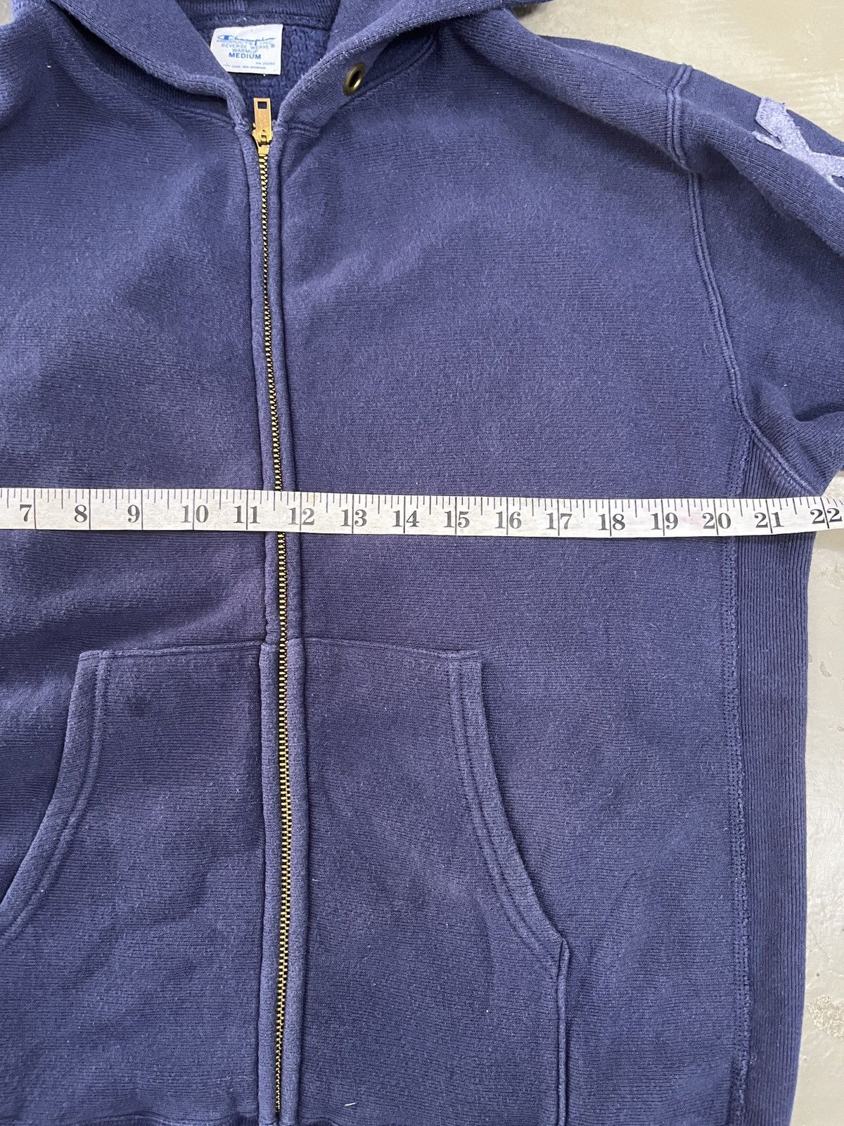 Champion Vintage Sunfaded Champion Xgirl Reverse Weave Zipper Hoodie Size US M / EU 48-50 / 2 - 11 Thumbnail