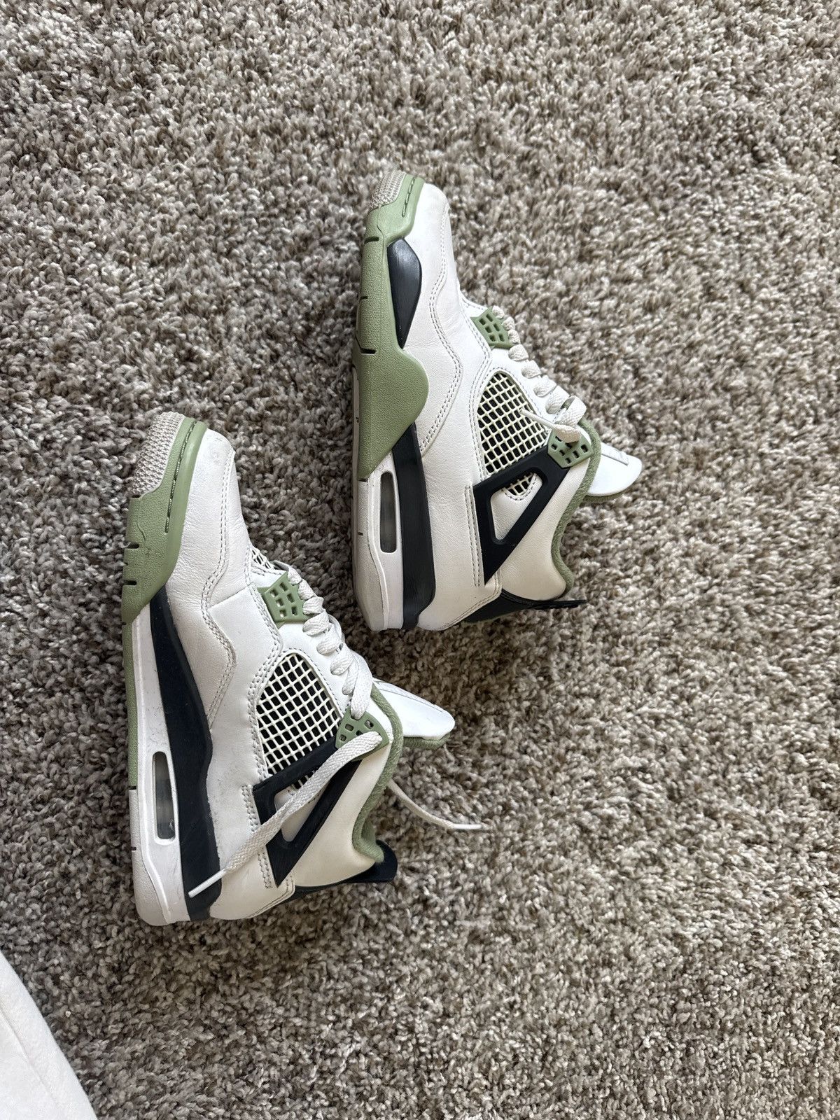 Jordan Brand jordan 4 seafoam green Size US 5.5 / IT 35.5 - 1 Thumbnail