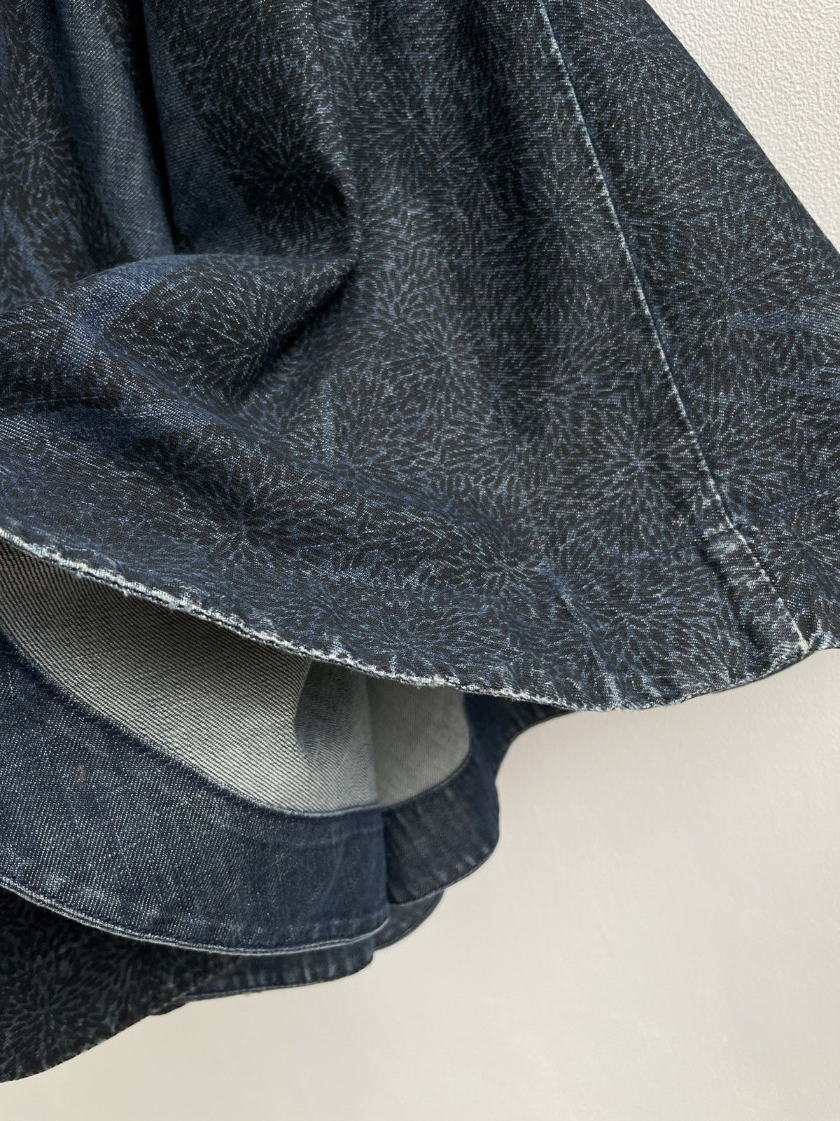 Miss Sixty Miss Sixty Vintage Y2K Denim Doris Midi Skirt Avant Garde Size 34" / US 12 / IT 48 - 17 Thumbnail