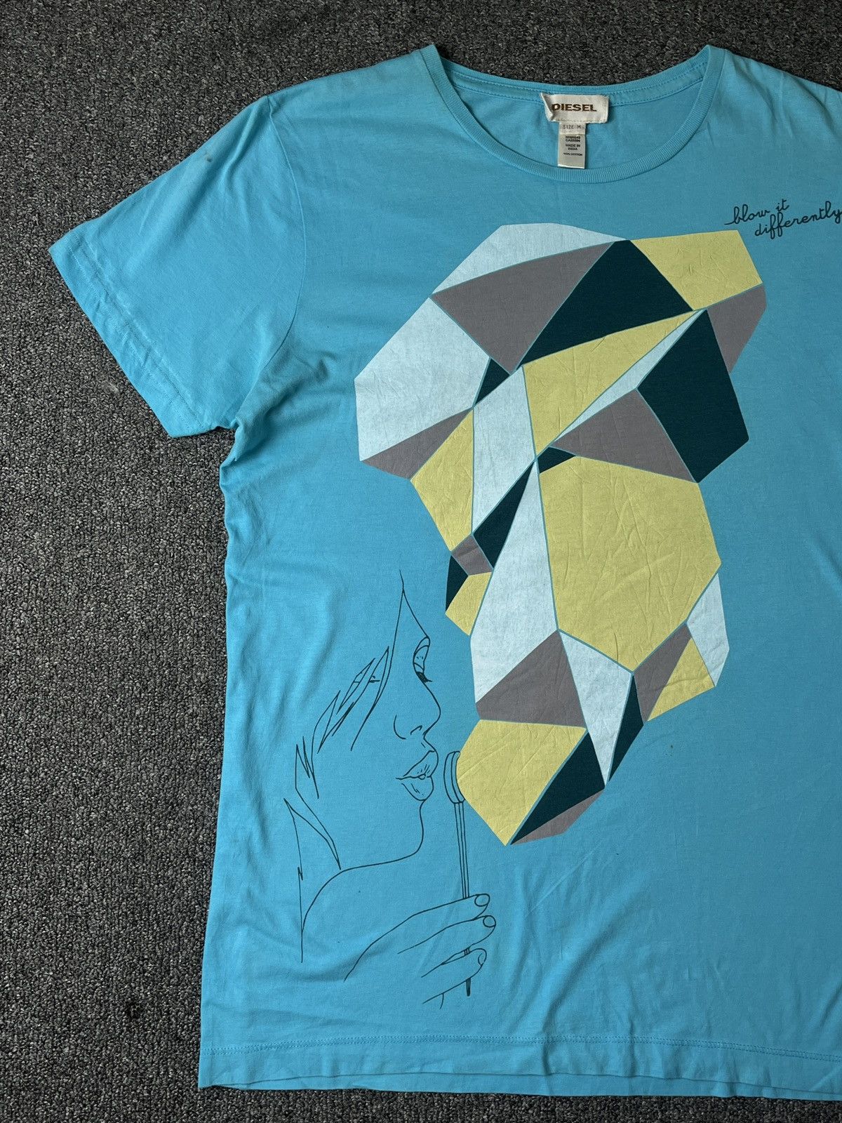 Diesel Diesel Kubism Art Tee Size M / US 6-8 / IT 42-44 - 2 Thumbnail