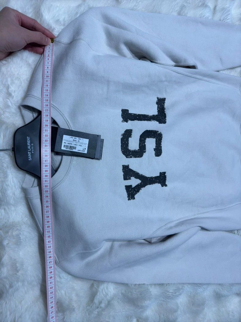 Yves Saint Laurent saint laurent Logo sweatshirt 2501-Nextarrow Size US M / EU 48-50 / 2 - 8 Thumbnail