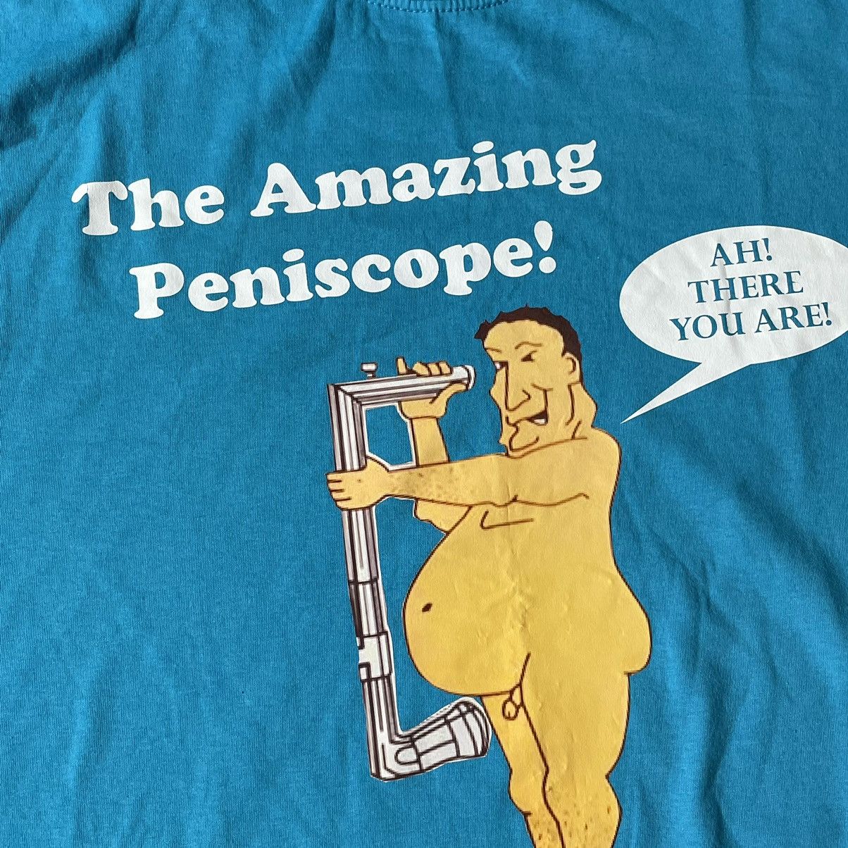 Vintage Vintage Y2K Graphic Tee Funny Penis Logo Humor Streetwear XL Size US XL / EU 56 / 4 - 7 Thumbnail