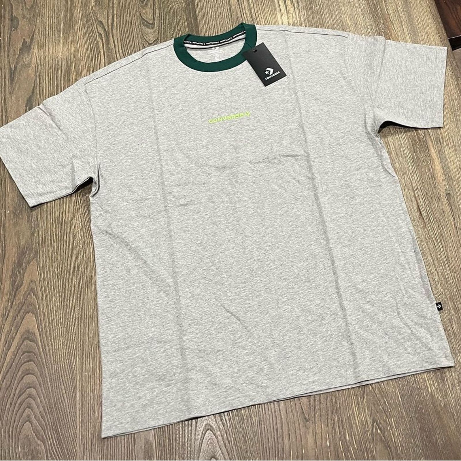 Converse NWT Converse Mens Oversized Wordmark T-Shirt Short Sleeve M Size US M / EU 48-50 / 2 - 1 Thumbnail