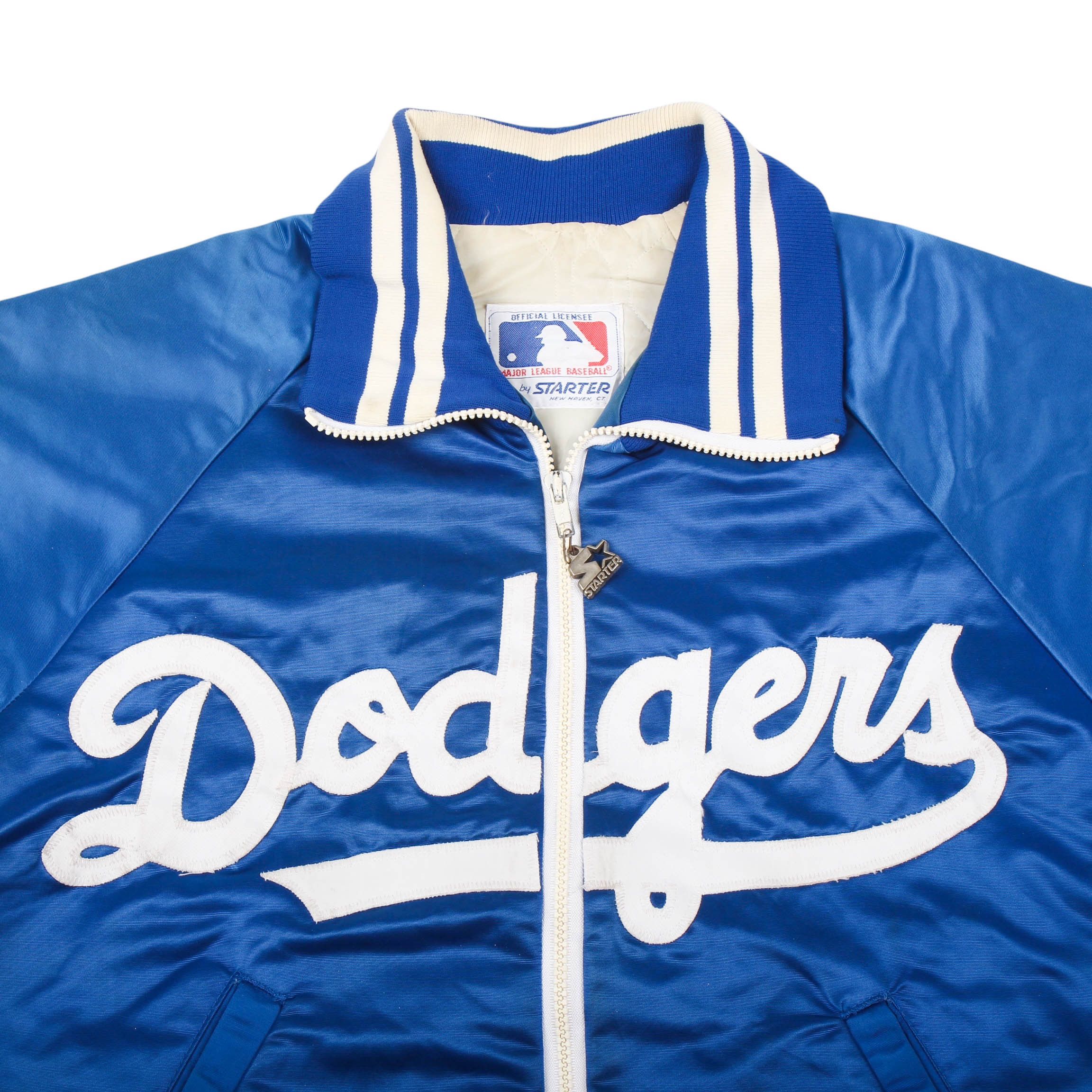 Starter LA Dodgers Starter Jacket Blue Satin MLB Baseball 90s Size US M / EU 48-50 / 2 - 4 Thumbnail