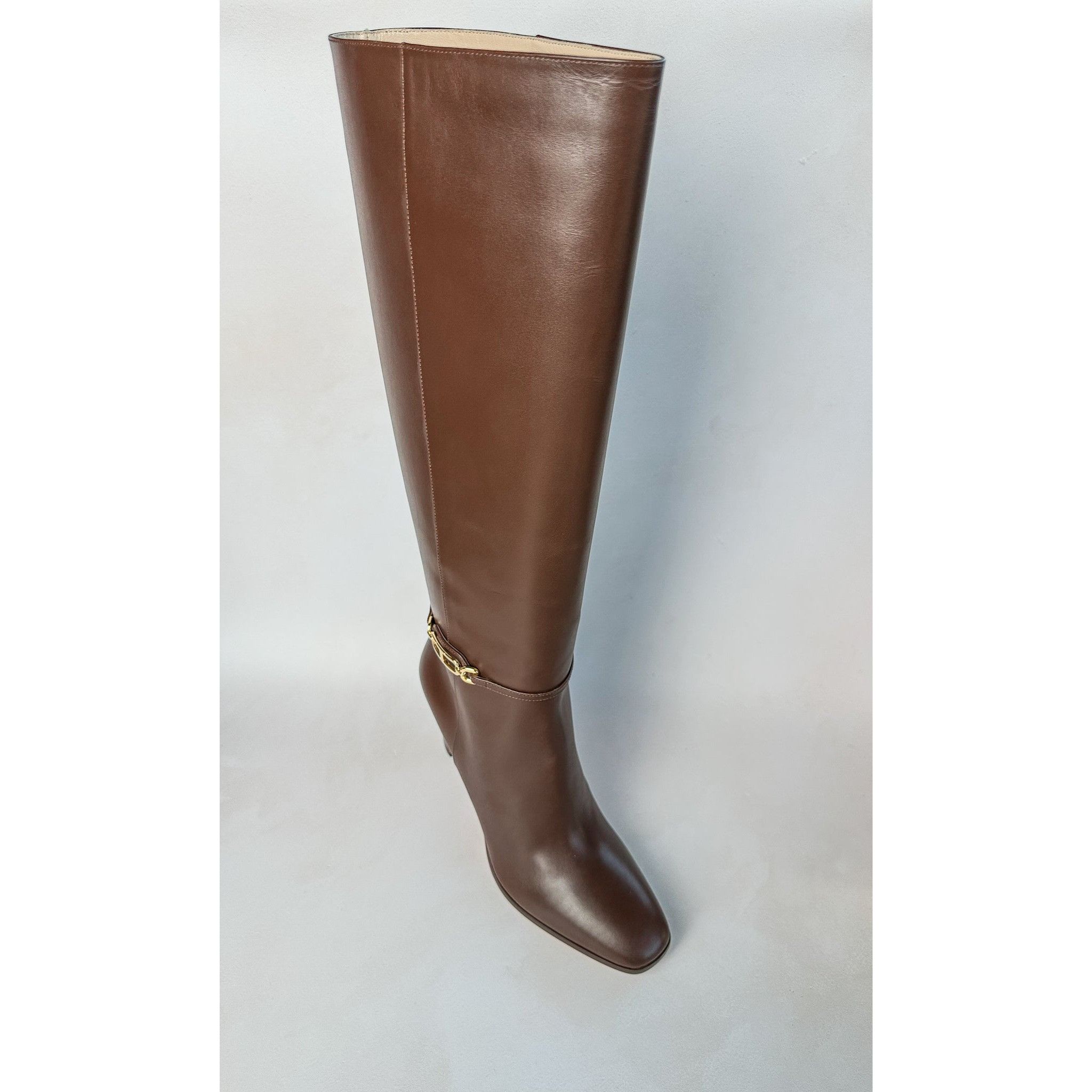 Tom Ford Tom Ford Brown Leather Horsebit Detail Calf Boots Size US 9 / IT 39 - 3 Thumbnail