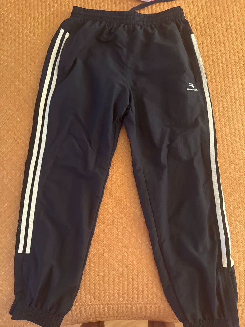 Balenciaga Balenciaga Striped Embroidered Pants - dmc Size US 30 / EU 46 - 1 Thumbnail