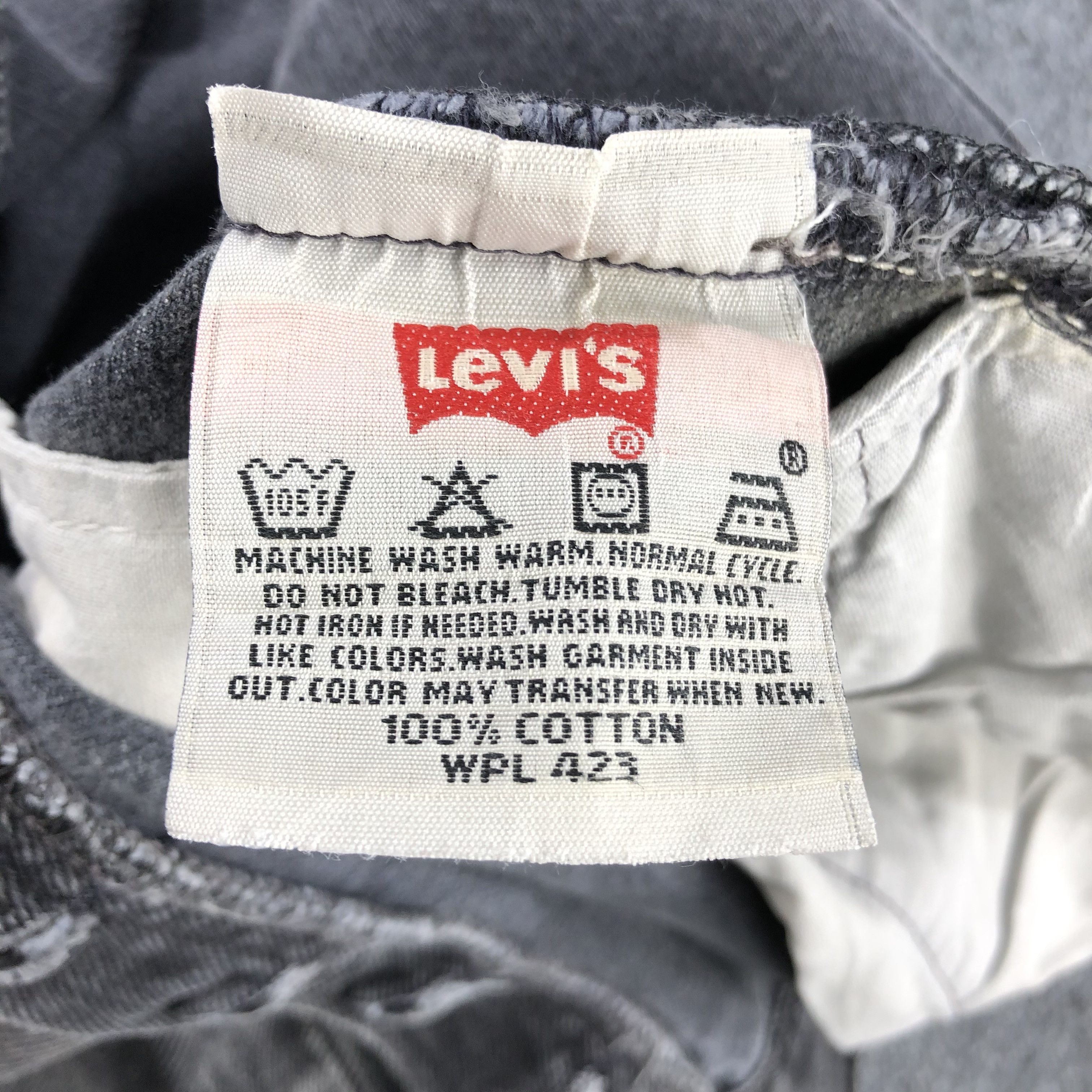 Levi's Vintage 90s Levis 501 Earth Tone Jeans-J1610 Size US 39 - 16 Thumbnail