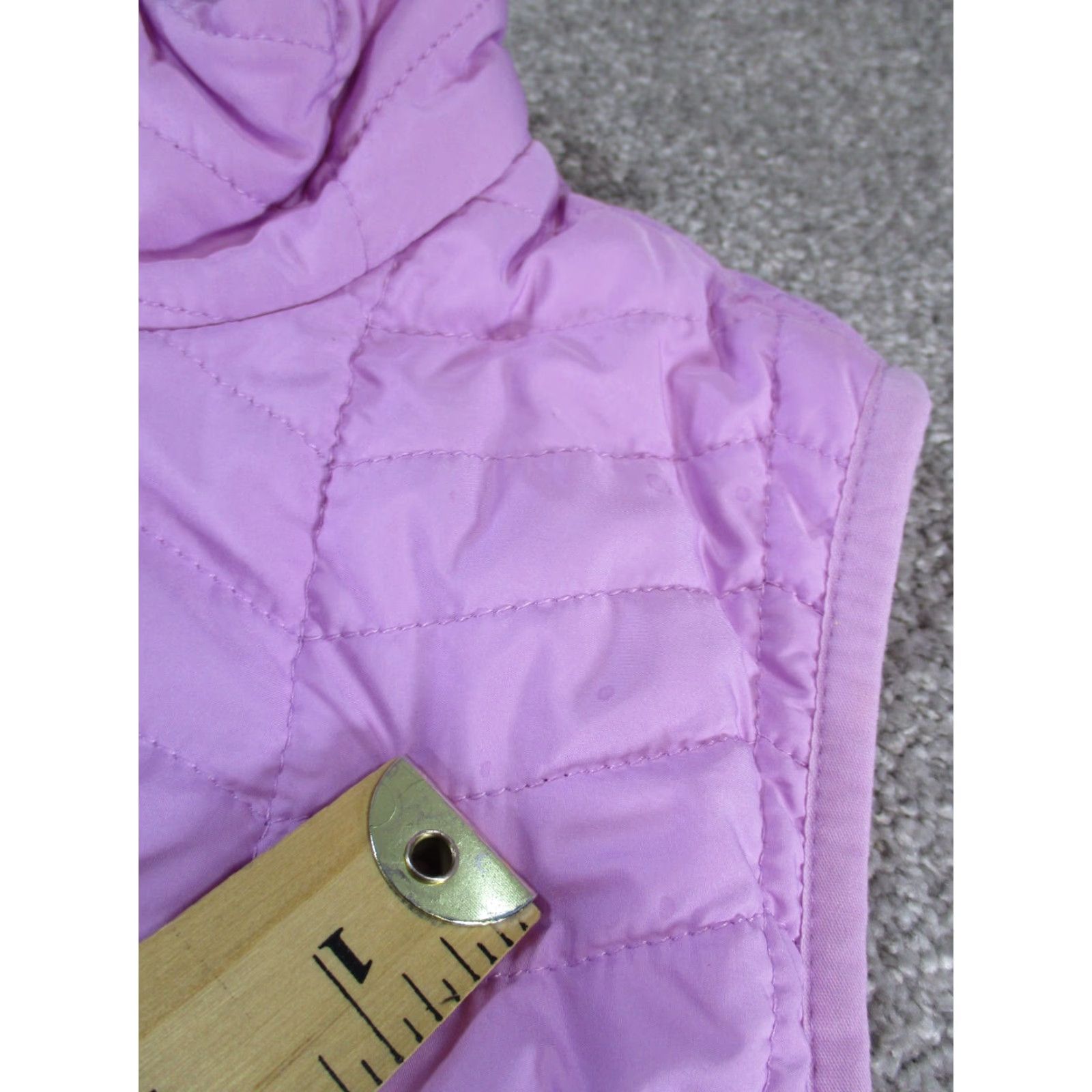 Talbots T By Talbots Vest Womens Petite 0P Purple Quilted Size XS / US 0-2 / IT 36-38 - 7 Thumbnail