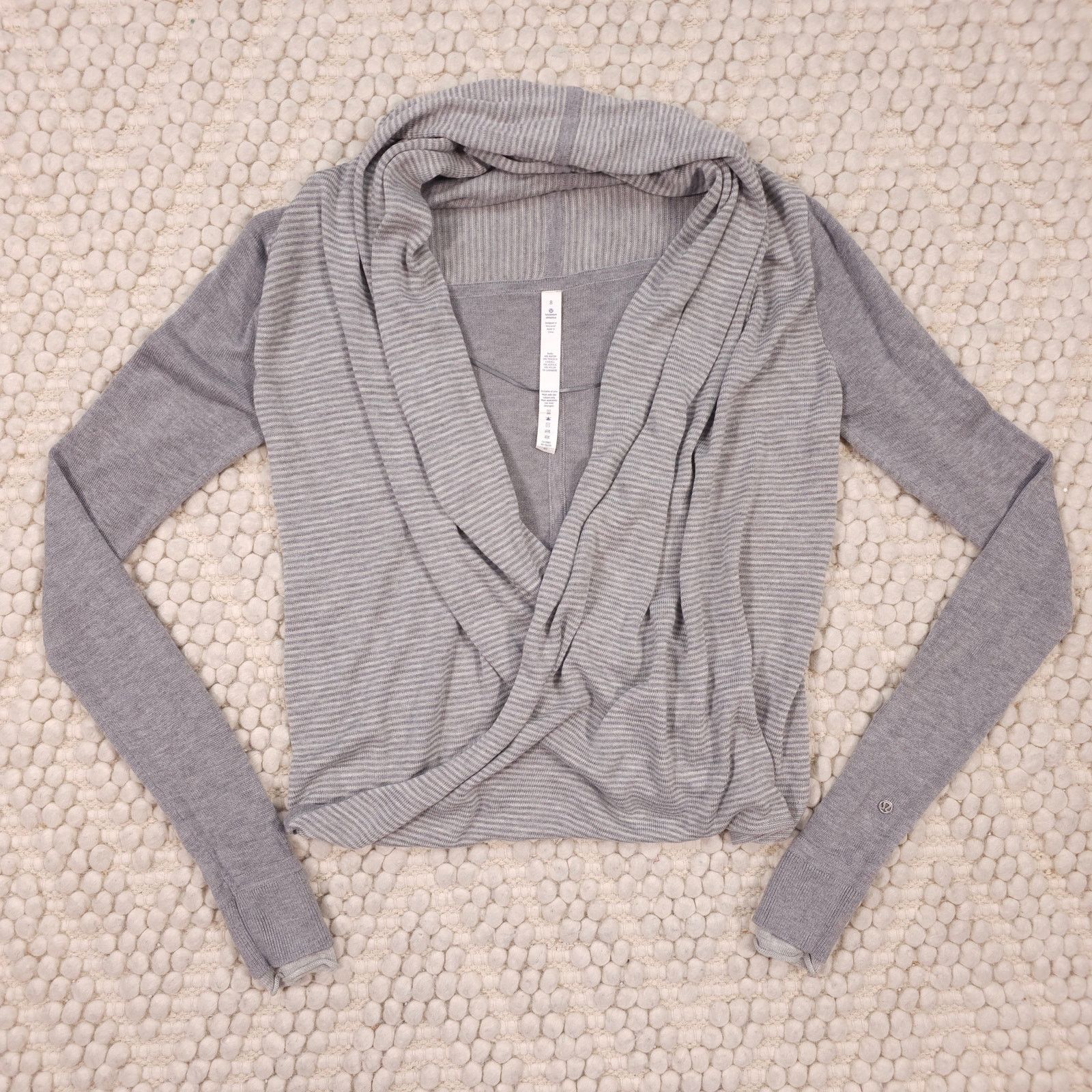 Lululemon Lululemon Iconic Wrap Heathered Grey Sz 8 Size M / US 6-8 / IT 42-44 - 5 Thumbnail