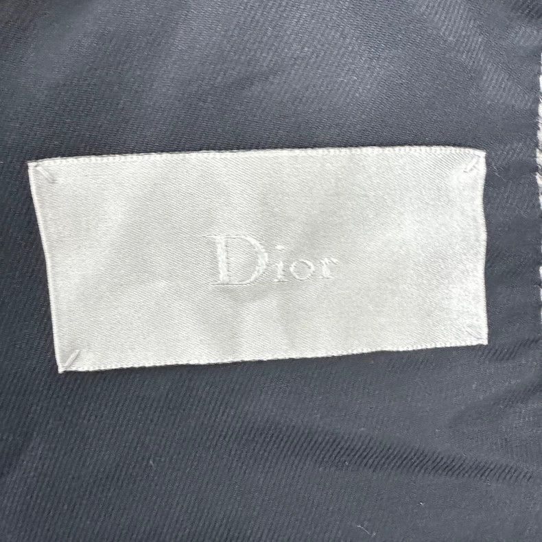 Dior Dior Black and gray snow-colored wool coat 2501-Nextarrow Size US S / EU 44-46 / 1 - 5 Thumbnail