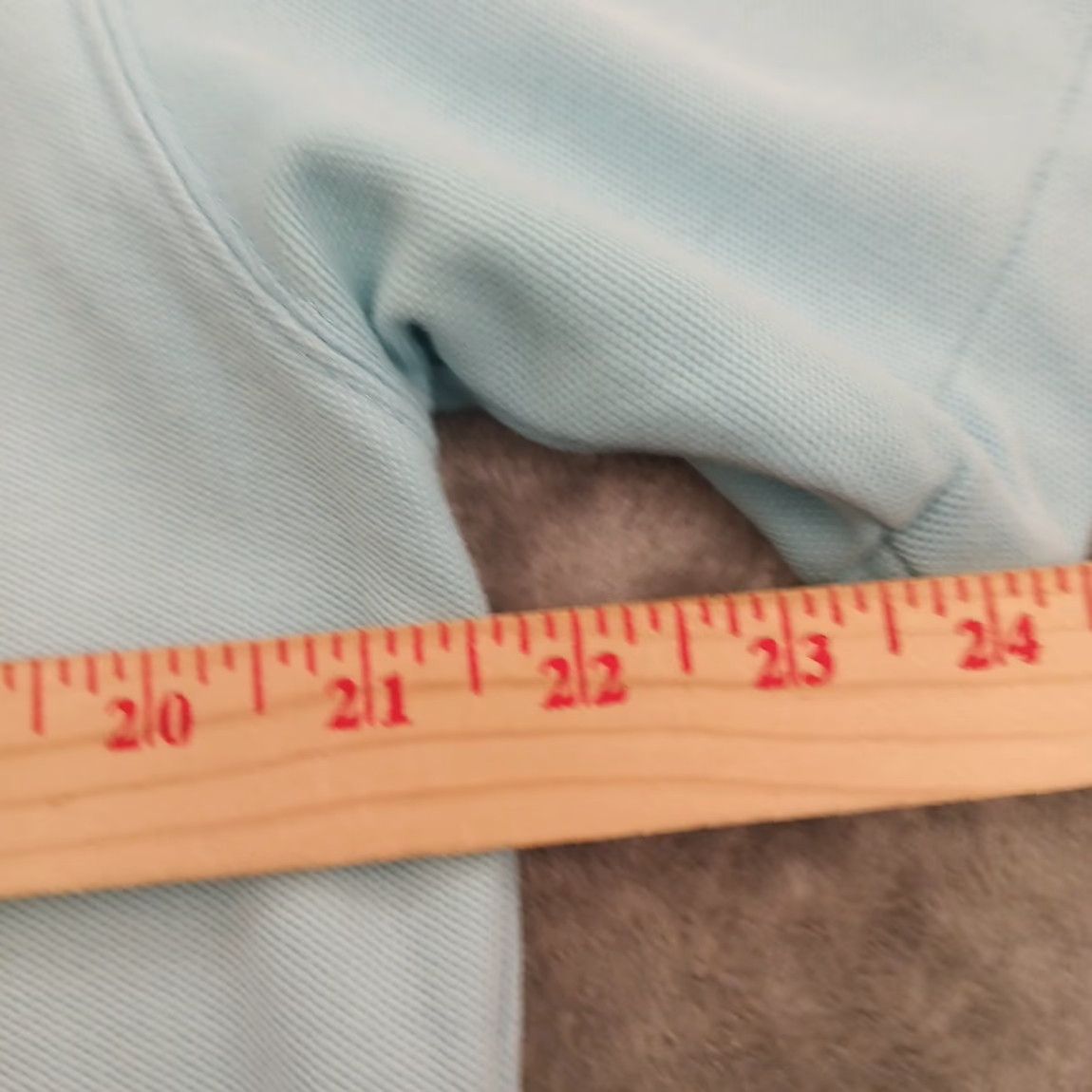 Vintage L.L. Bean Polo Shirt Mens Medium Light Blue Short Sleeve Knit Cotton Size US M / EU 48-50 / 2 - 7 Thumbnail