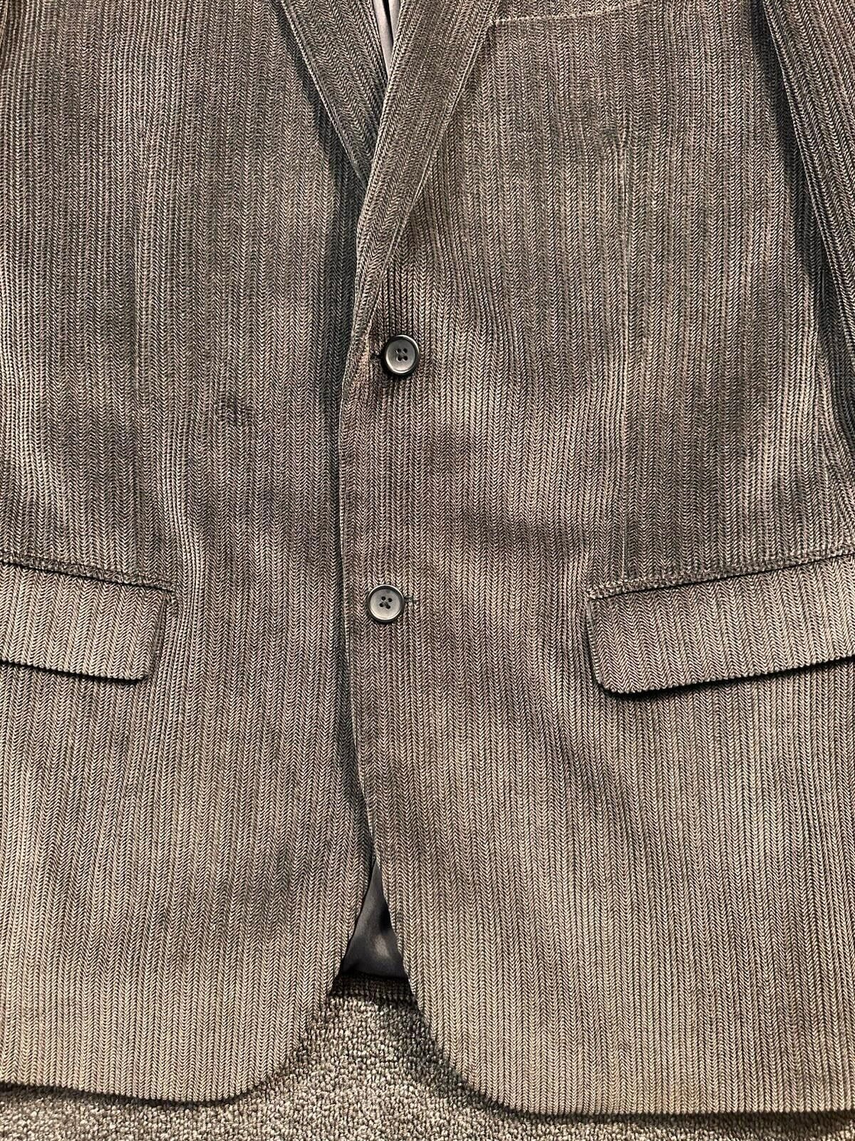 Dockers Dockers Black Corduroy Herringbone Men's Blazer 44L Size 44L - 4 Thumbnail