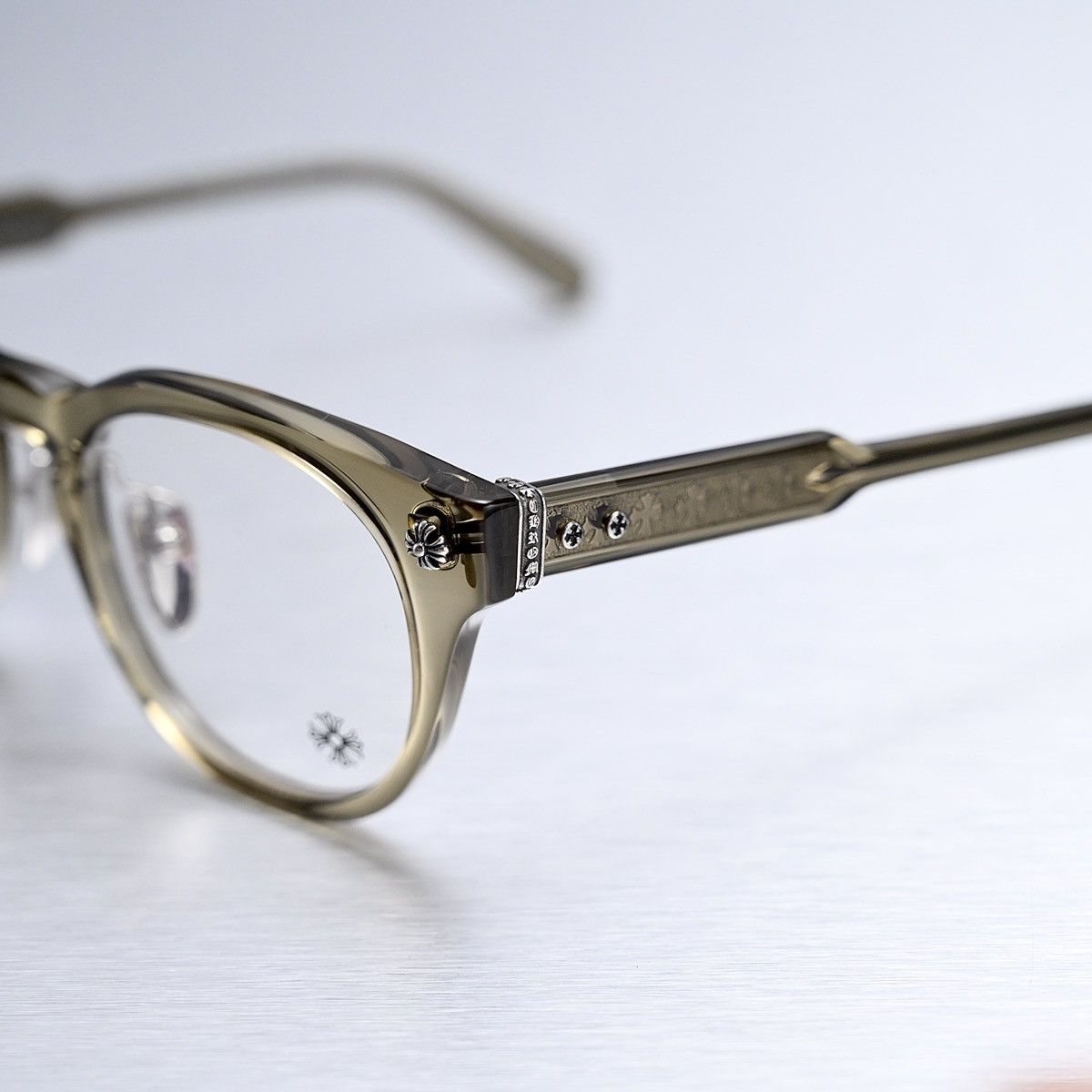 Chrome Hearts CHROME HEARTS DINGALONGLINGLONG ARMY GLASSES Size ONE SIZE - 3 Thumbnail