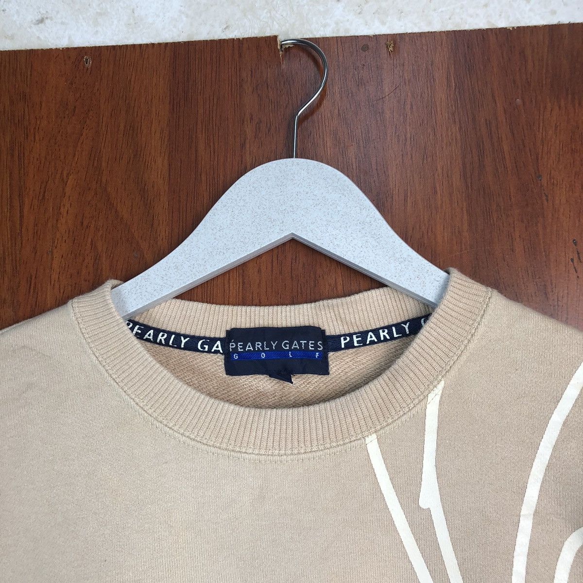 Japanese Brand × Vintage Pearly Gates vintage Brown Sweathshirt #7541 Size US M / EU 48-50 / 2 - 6 Thumbnail