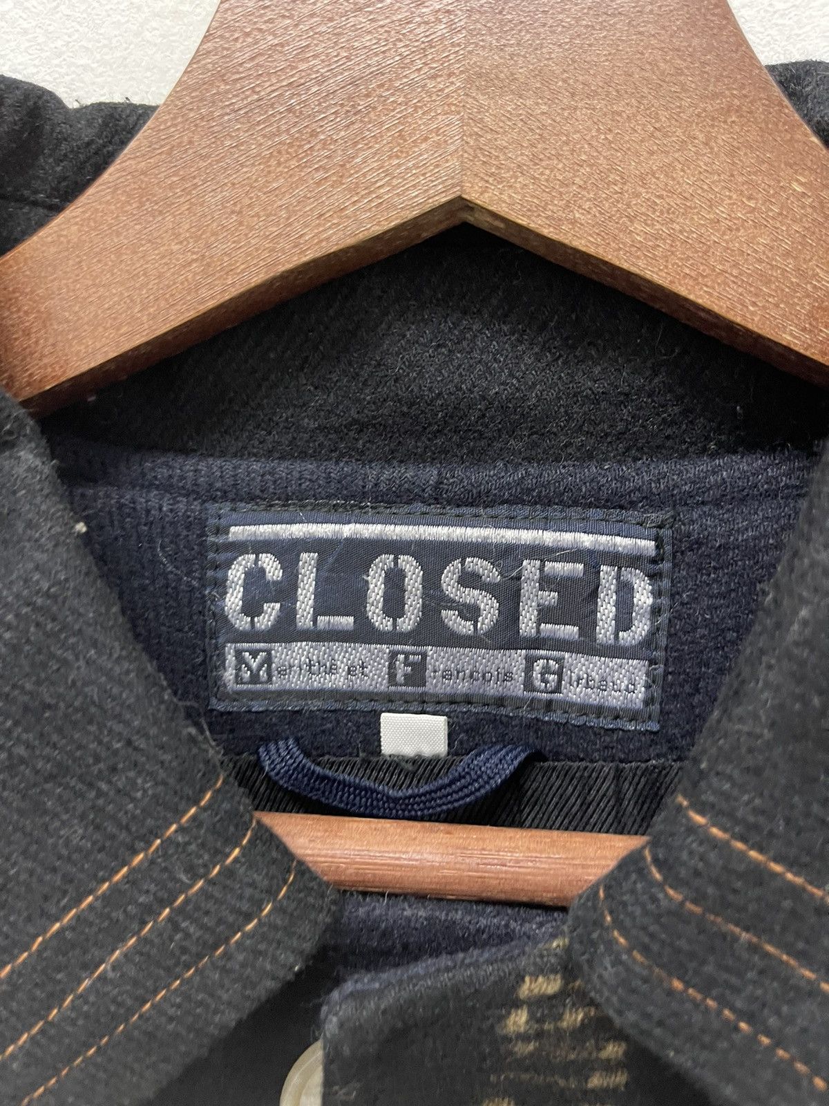 Marithe + Francois Girbaud 🔥ARCHIVE🔥Vtg 80’s CLOSED Marithe Francois Girbaud VARSITY Size US L / EU 52-54 / 3 - 6 Thumbnail