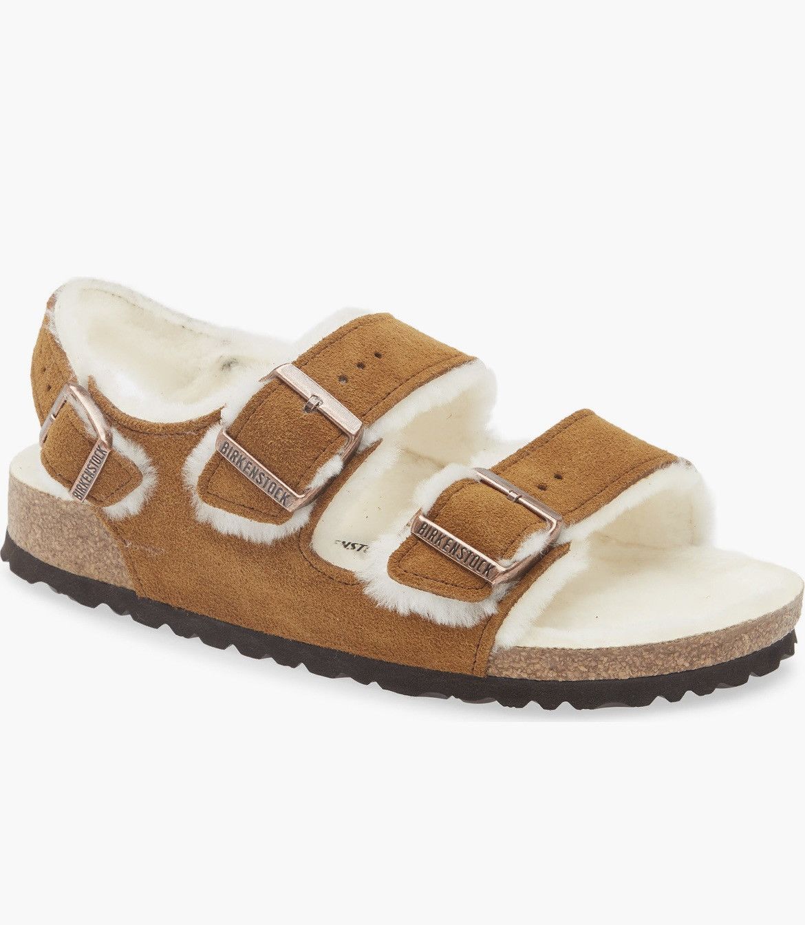 Birkenstock Birkenstock Milano Genuine Shearling Slingback Sandal Size US 10 / IT 40 - 1 Thumbnail