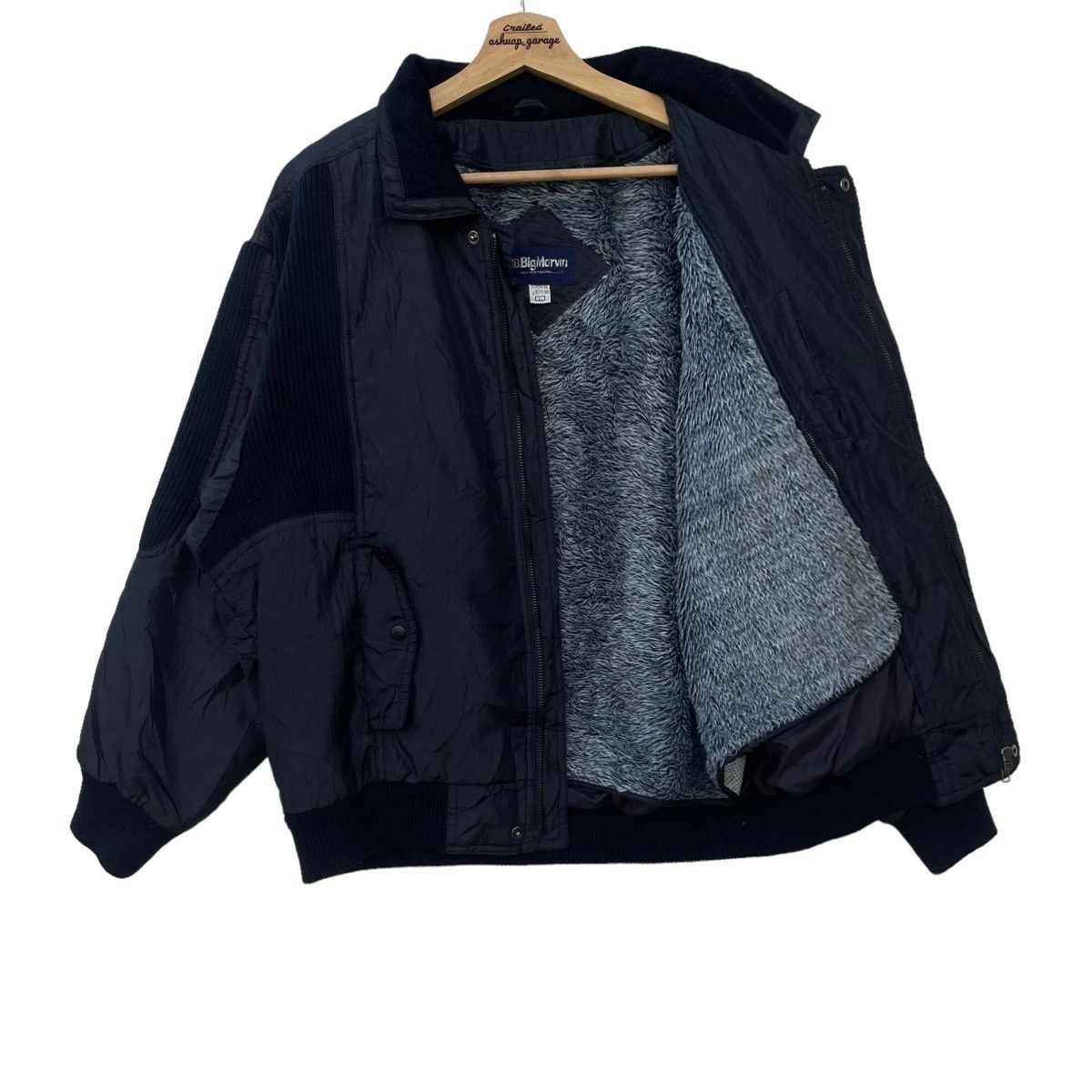 Japanese Brand Vintage Flight Jacket Big Marvin Size US XL / EU 56 / 4 - 7 Thumbnail