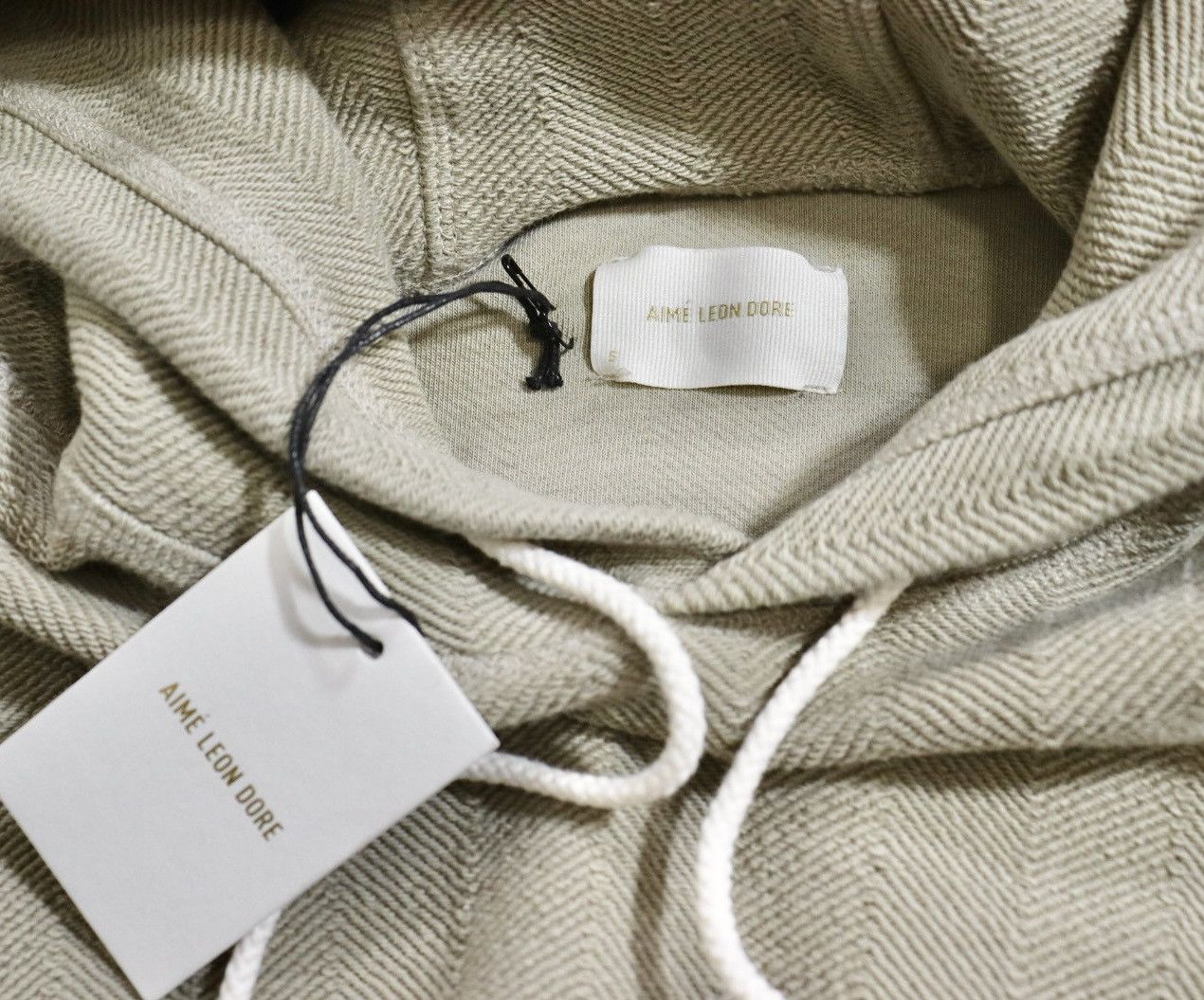 Aime Leon Dore Aime Leon Dore Ald Herringbone Hoodie Size US S / EU 44-46 / 1 - 7 Thumbnail