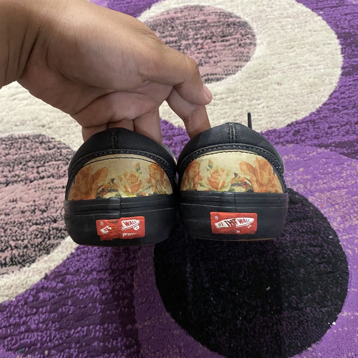 Supreme × Vans Vans Supreme Jean Paul Gaultier Era Pro Black Floral Size US 7 / EU 40 - 3 Thumbnail