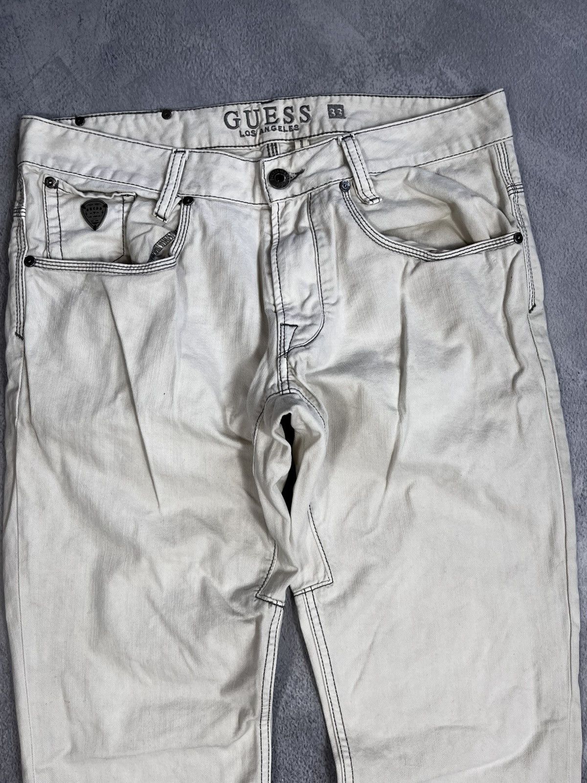 Guess Vintage Y2K Guess straight denim jeans streetwear 33 Size US 33 - 8 Thumbnail