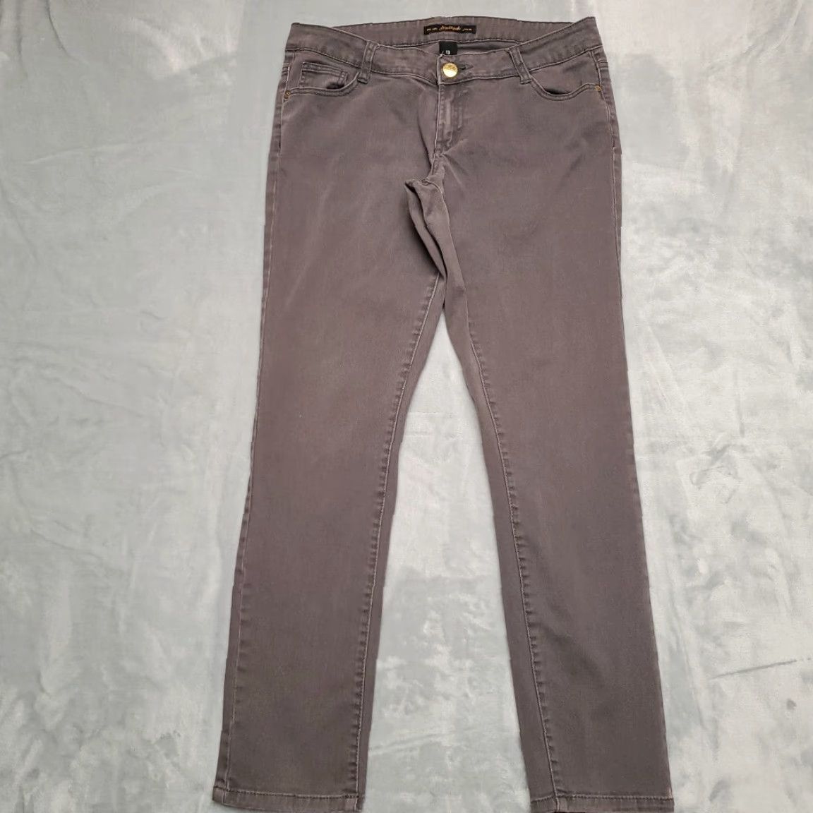 Southpole VINTAGE Southpole Jeans Womens 13 Gray Embroidered Pockets Casual Denim Pants Jeans (5-Pocket) Womens Size 34" / US 12 / IT 48 - 2 Thumbnail