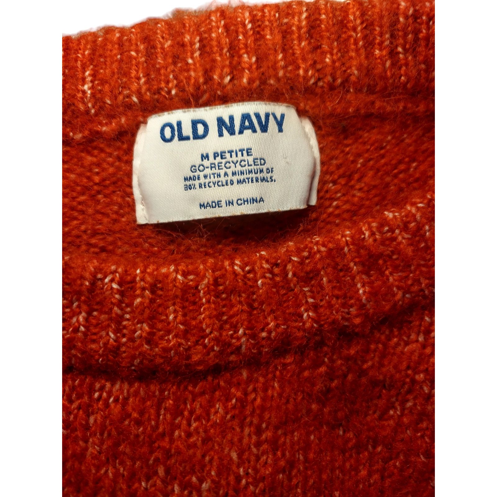 Old Navy Old Navy Sweater Long Sleeves Crew Neck Orange Sz Md Size M / US 6-8 / IT 42-44 - 11 Thumbnail