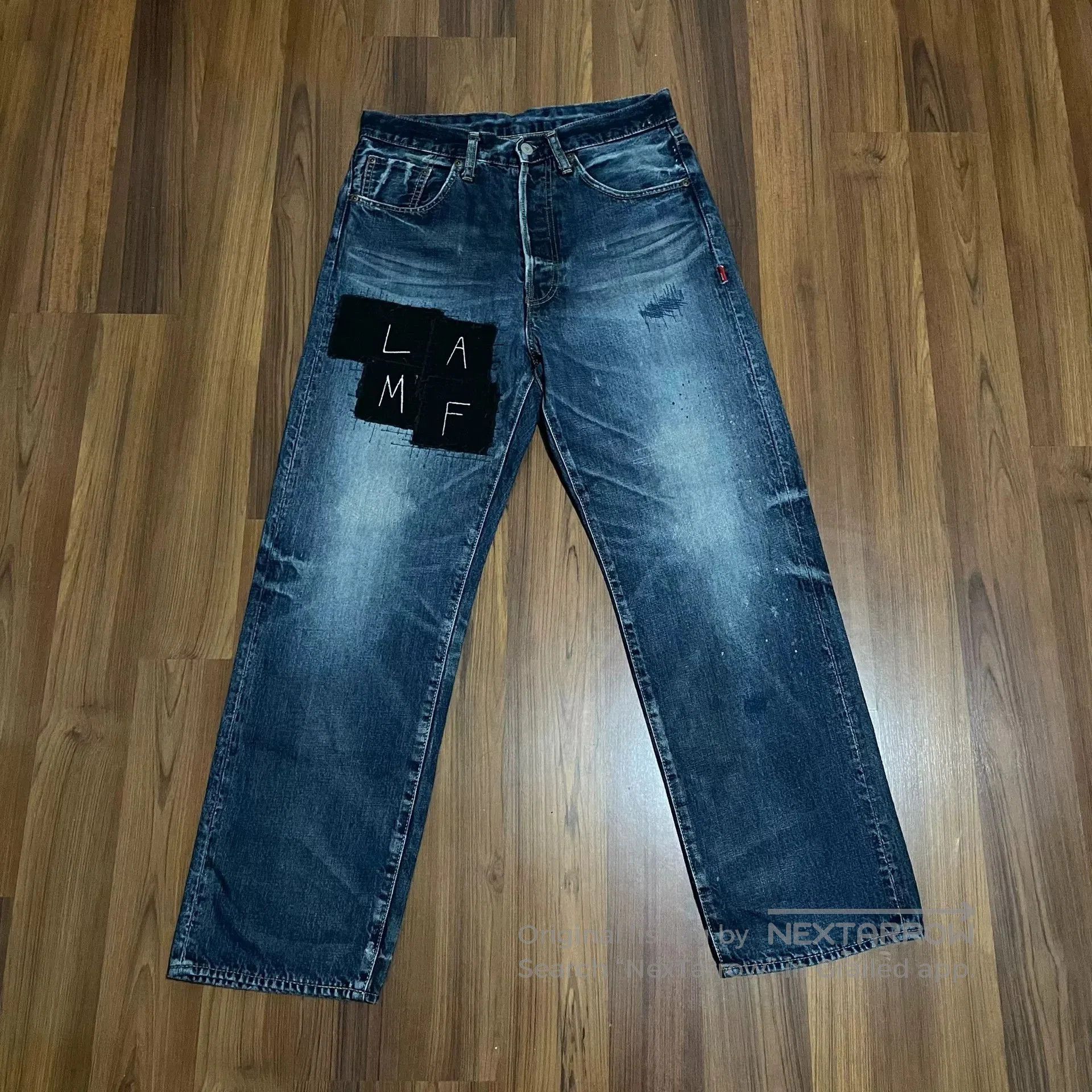 Wtaps WTAPS 09SS T3 LAMF Spider Embroidery Jeans. Size US 40 / EU 56 - 1 Thumbnail