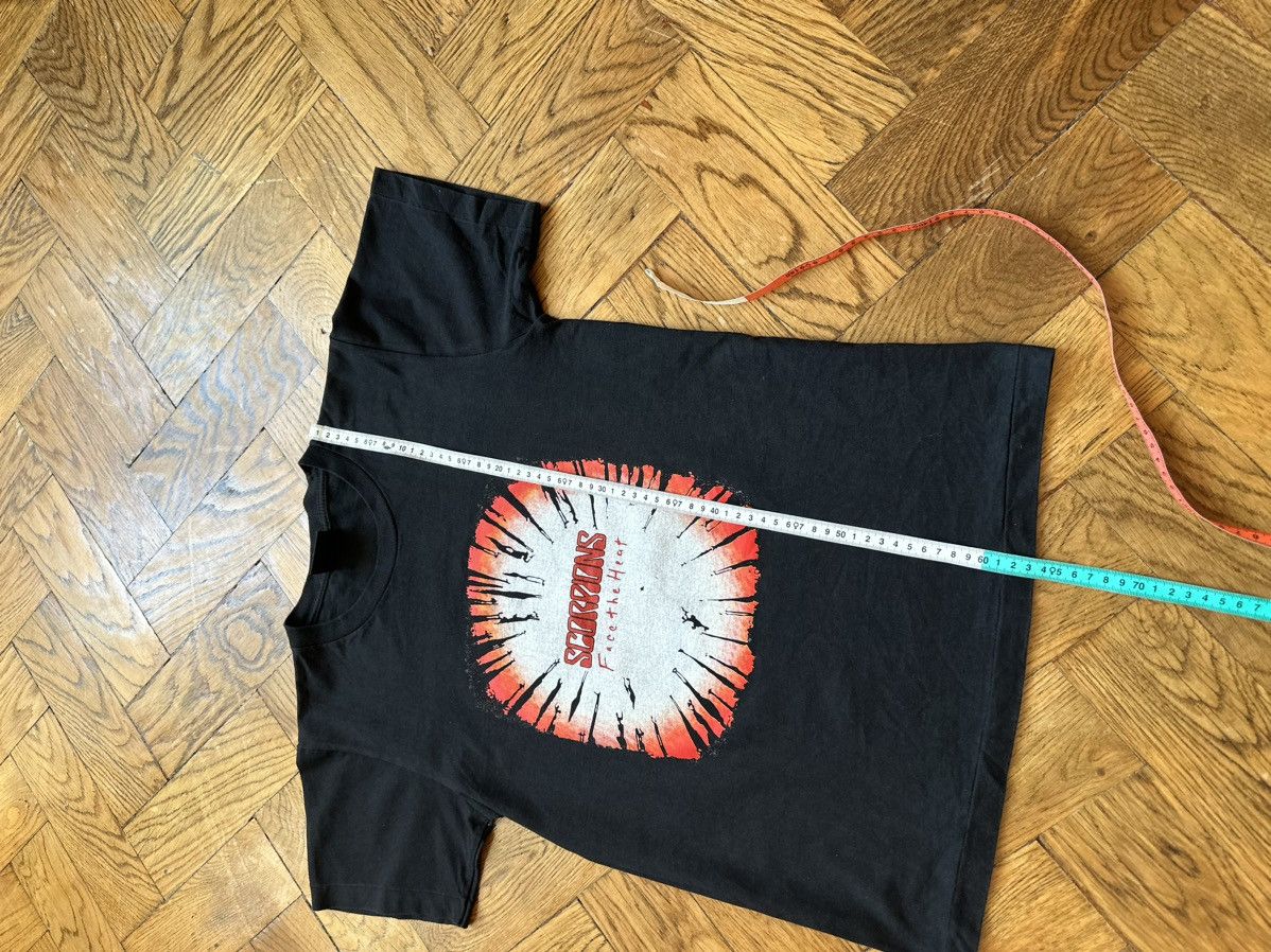 Band Tees × Vintage Scorpions Face The Heat vintage single stitch tee Size US XS / EU 42 / 0 - 6 Thumbnail