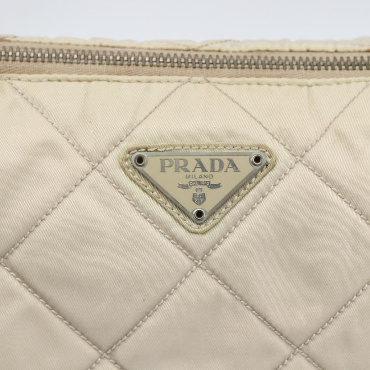 Prada PRADA Shoulder Bag Nylon Yellow Silver Auth 169507 - Jerrill Size ONE SIZE - 14 Thumbnail