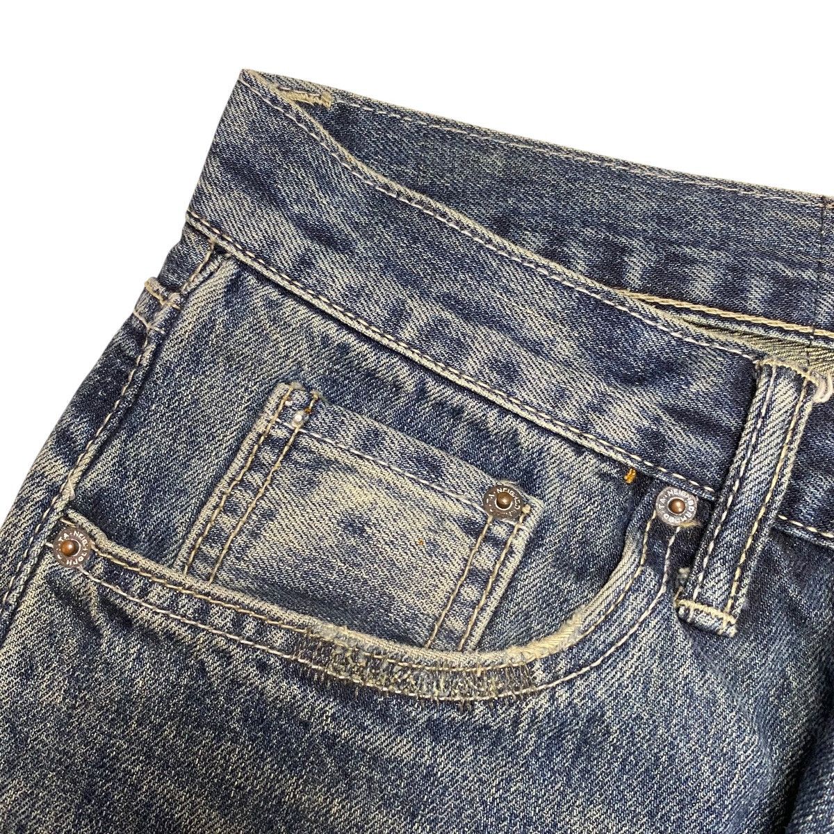 Neighborhood Neighborhood Anthony Savage Narrow Distressed Denim Pants Size US 32 / EU 48 - 6 Thumbnail