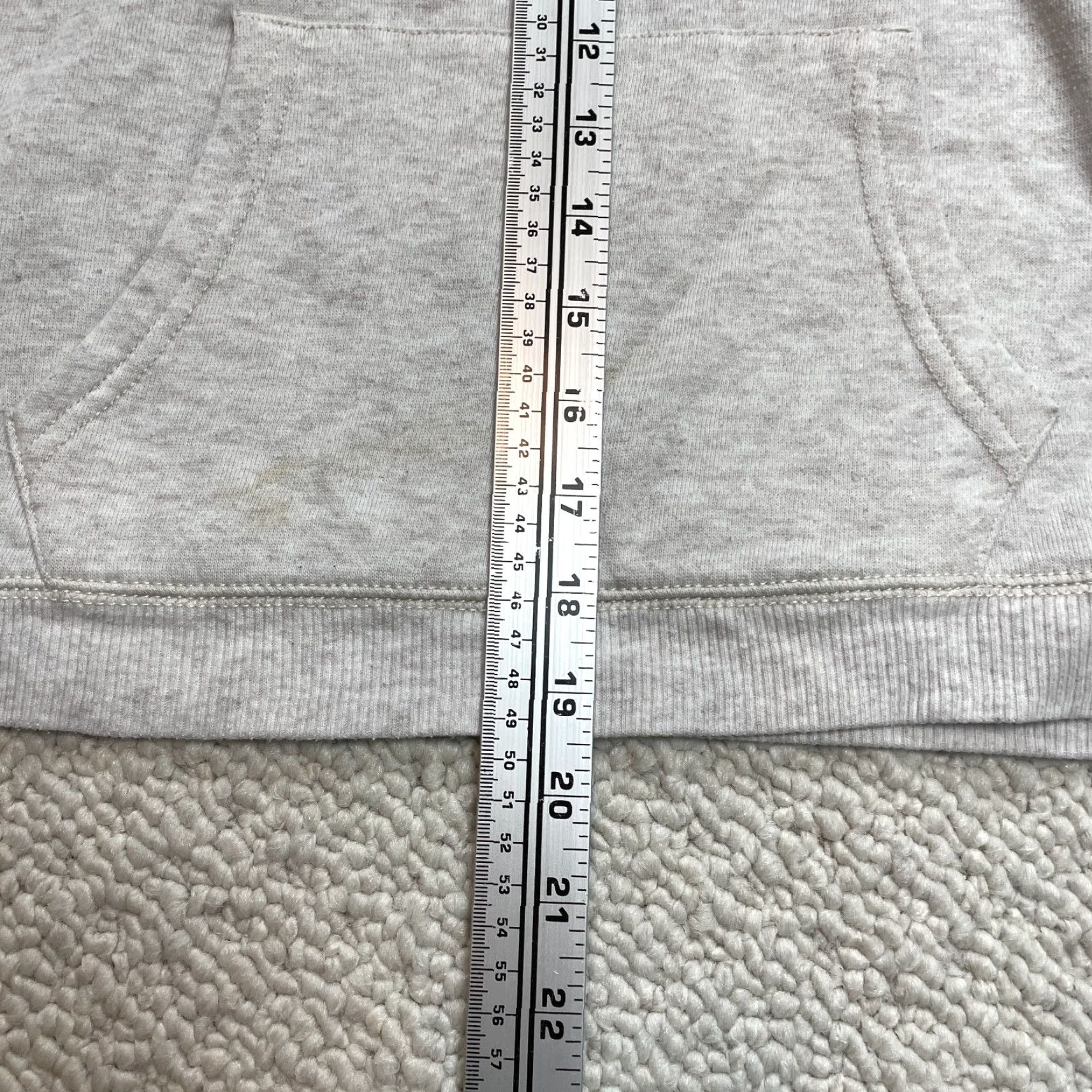 American Eagle Outfitters VINTAGE American Eagle Sweatshirt Hoodie Womens Small Gray Love Logo Hooded Pullover Size S / US 4 / IT 40 - 7 Thumbnail