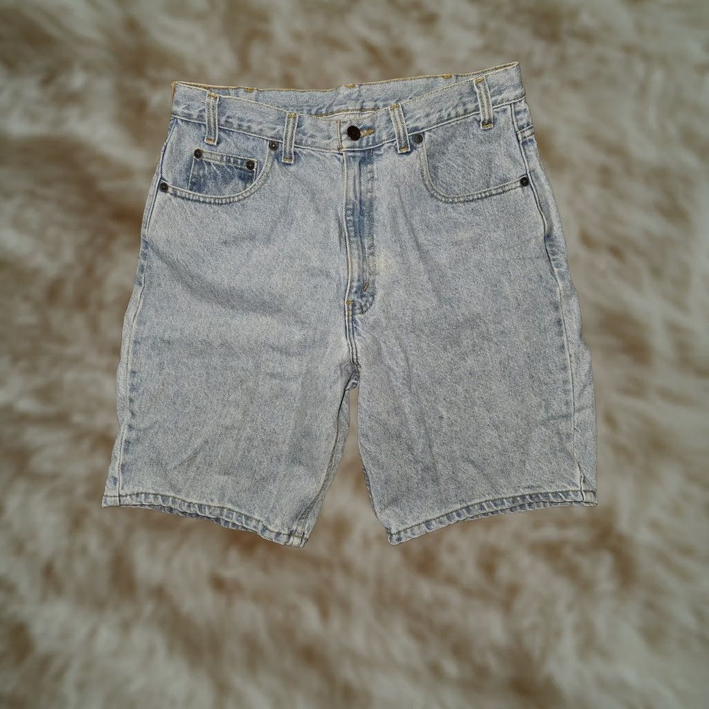 Vintage VINTAGE Arizona Jean Company Shorts Mens 34 Light Wash Denim Bermuda 90s Size US 34 / EU 50 - 1 Thumbnail