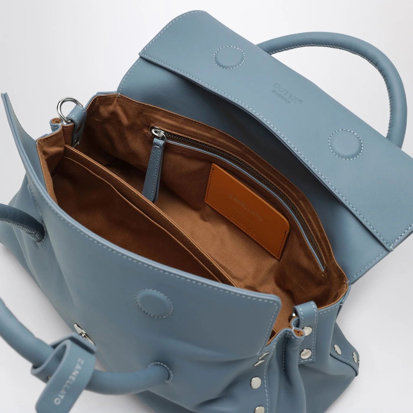Zanellato o1d2blof0526 Size: OS / Small Tote Bag in Light Blue Size ONE SIZE - 5 Thumbnail