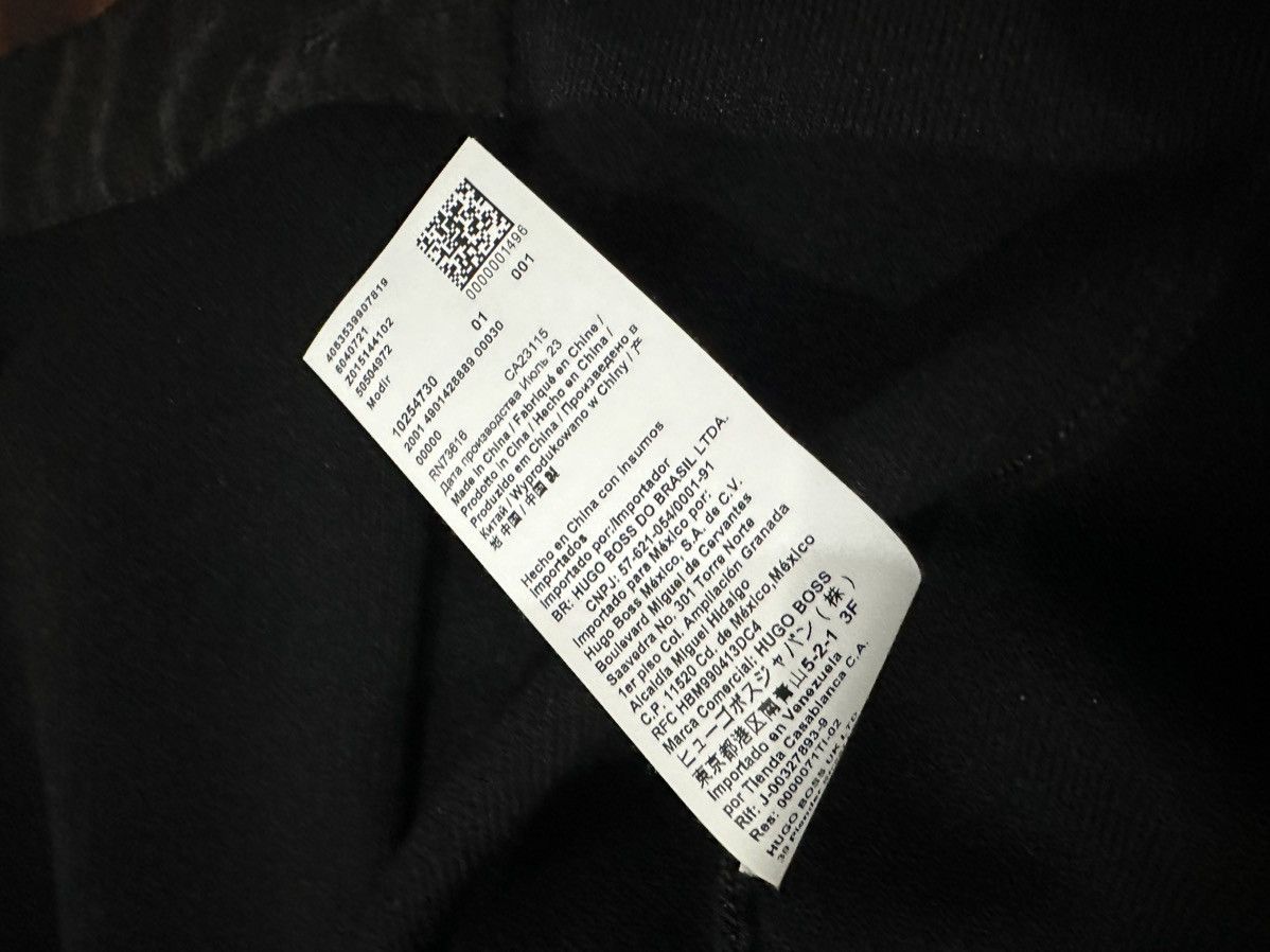 Hugo Boss BOSS MODIR MIXED MATERIAL JACKET-BLACK Size US M / EU 48-50 / 2 - 5 Thumbnail