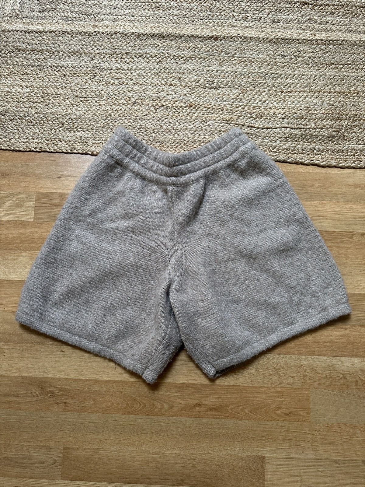 Cole Buxton Cole Buxton Grey Knit Sweat Short | Grailed