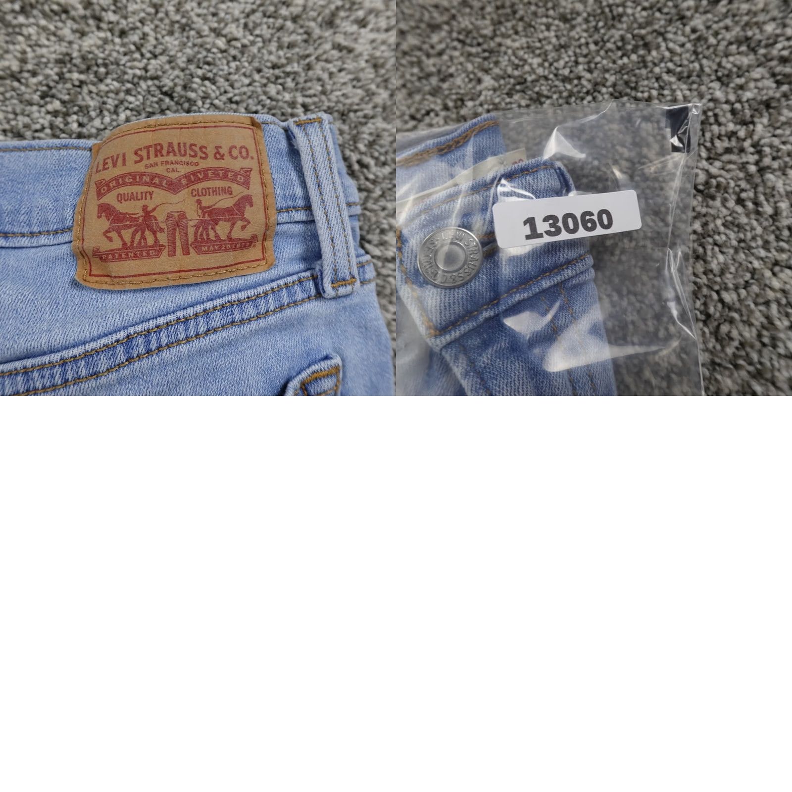 Levi's Levis Shorts Womens 28 Blue Denim Jean Cut Off High Rise Micro Booty Hot Pants Denim Shorts Jeans Cut Off Blue Size 28" / US 6 / IT 42 - 9 Thumbnail