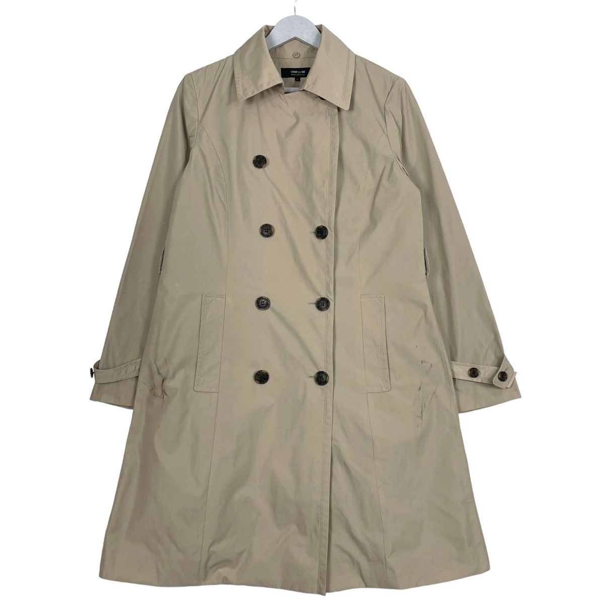 Japanese Brand × Le Grande Bleu (L.G.B.) × Tornado Mart 💥COMME CA ISM DOUBLE BREASTED PARKA JACKET Size M / US 6-8 / IT 42-44 - 1 Thumbnail