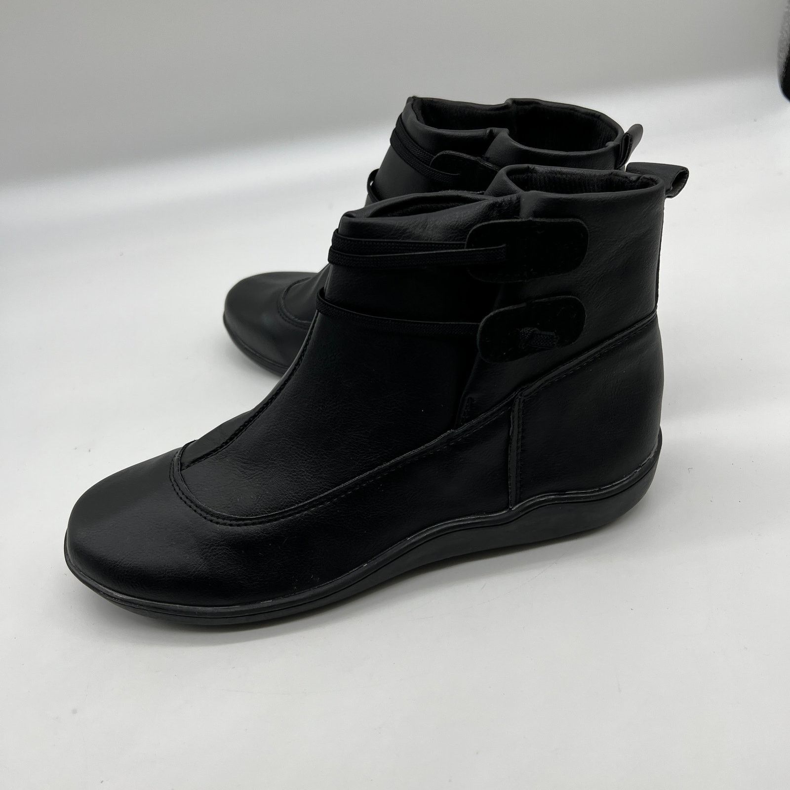 Other Women Ankle Boots Low Heel Slip on Comfortable Bo Size US 9.5 / IT 39.5 - 5 Thumbnail