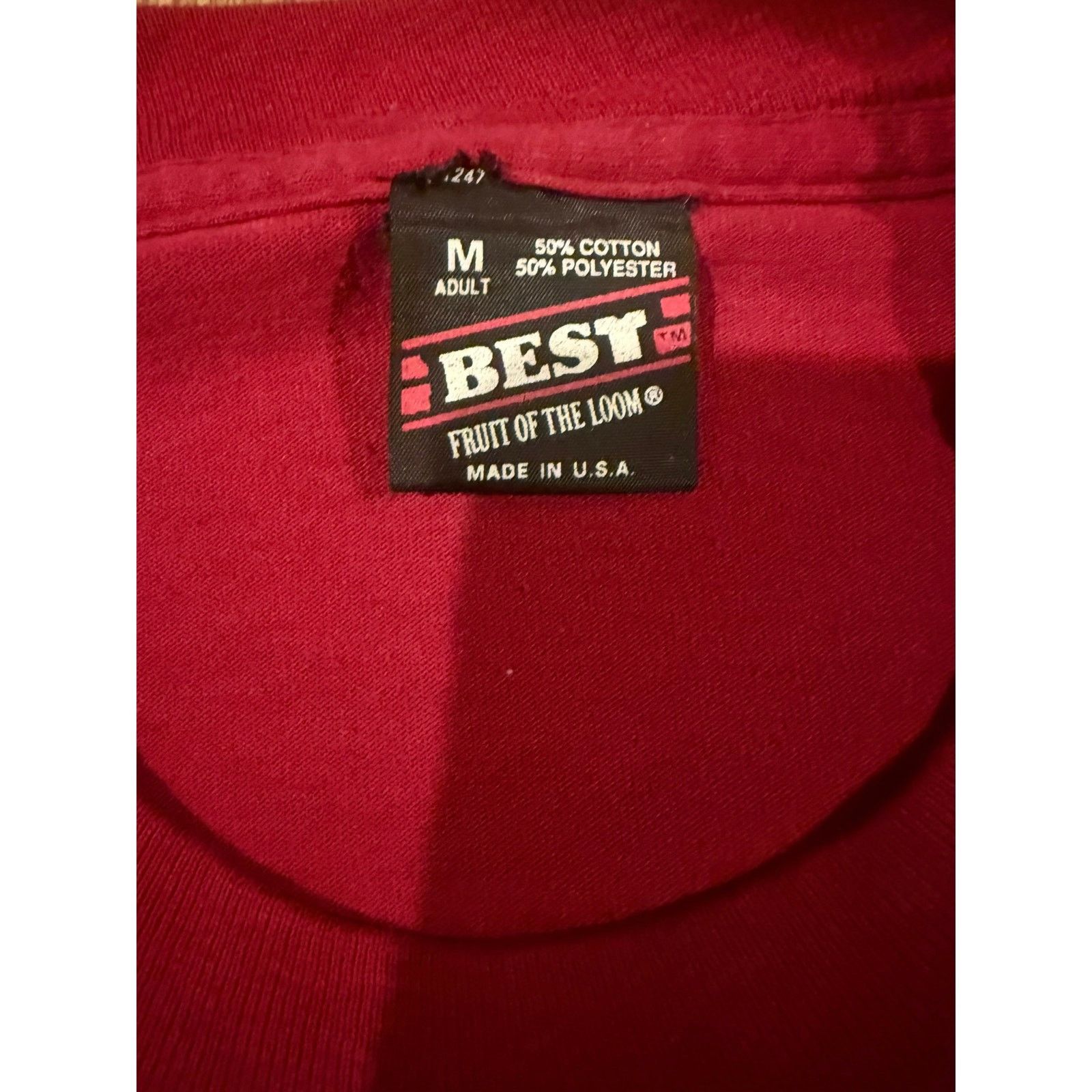 Fruit Of The Loom 1996 Outlaw National Motorsports Size US M / EU 48-50 / 2 - 3 Thumbnail