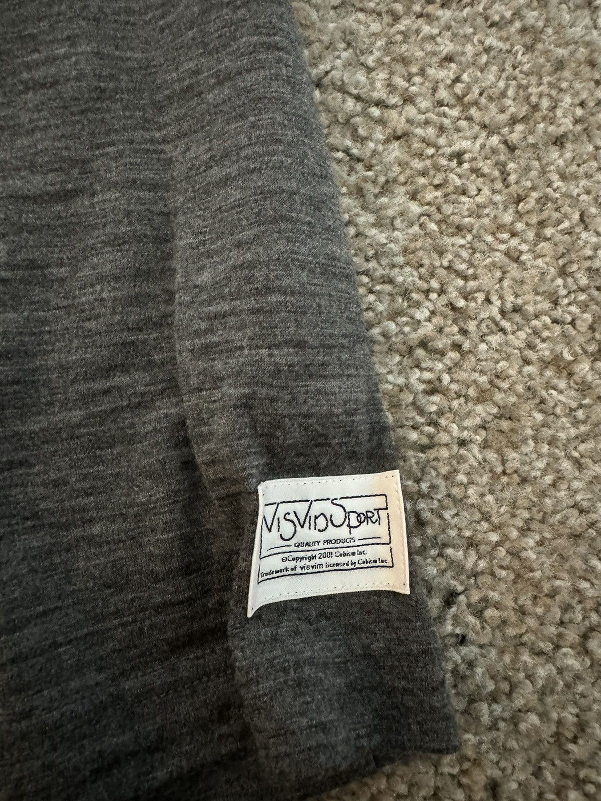 Union × Visvim Union x Visvim Sport Superfine Merino Amplus Tee S 