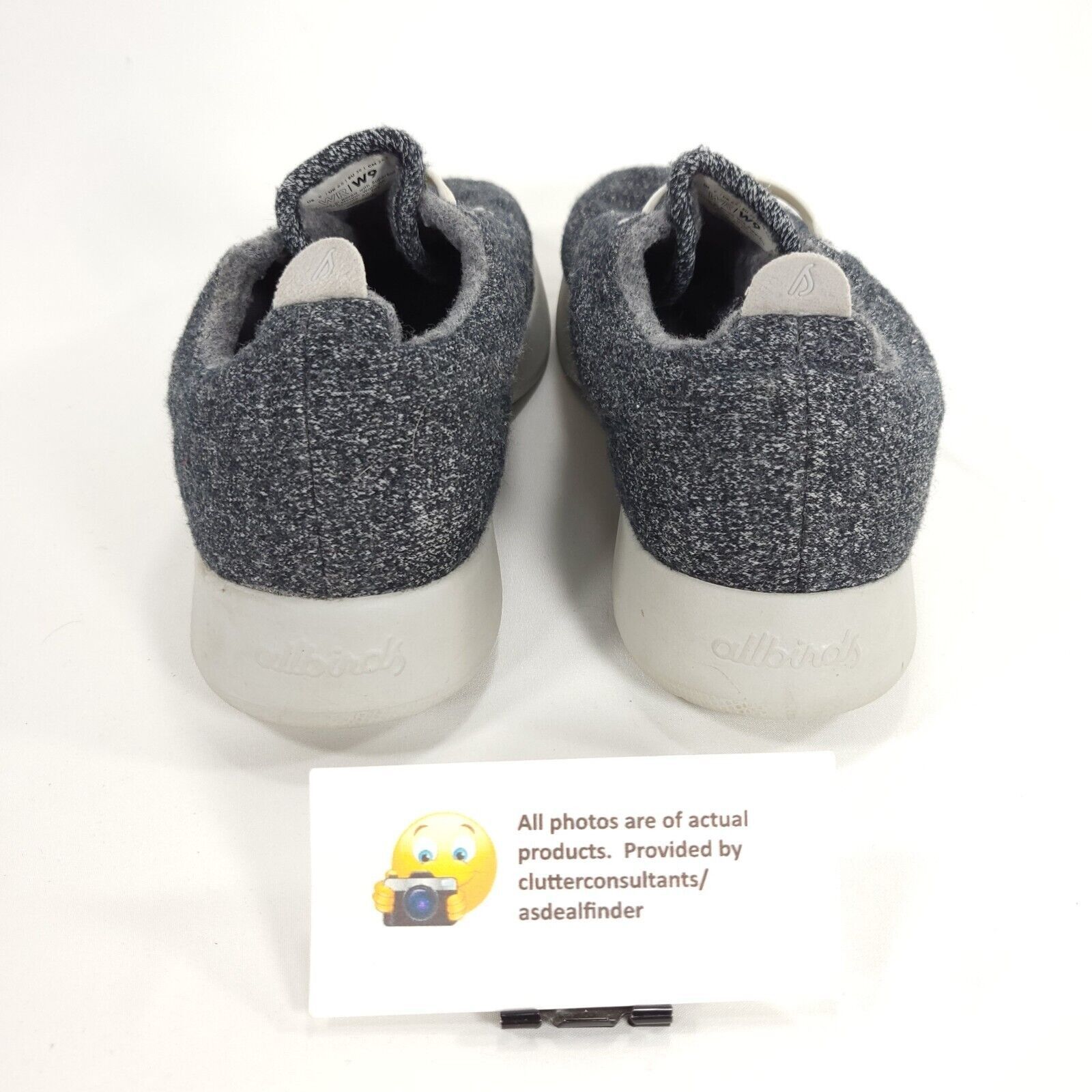 Allbirds Allbirds Wool Runner Athletic Shoe Womens Size 9 Gray White Size US 9 / IT 39 - 3 Thumbnail