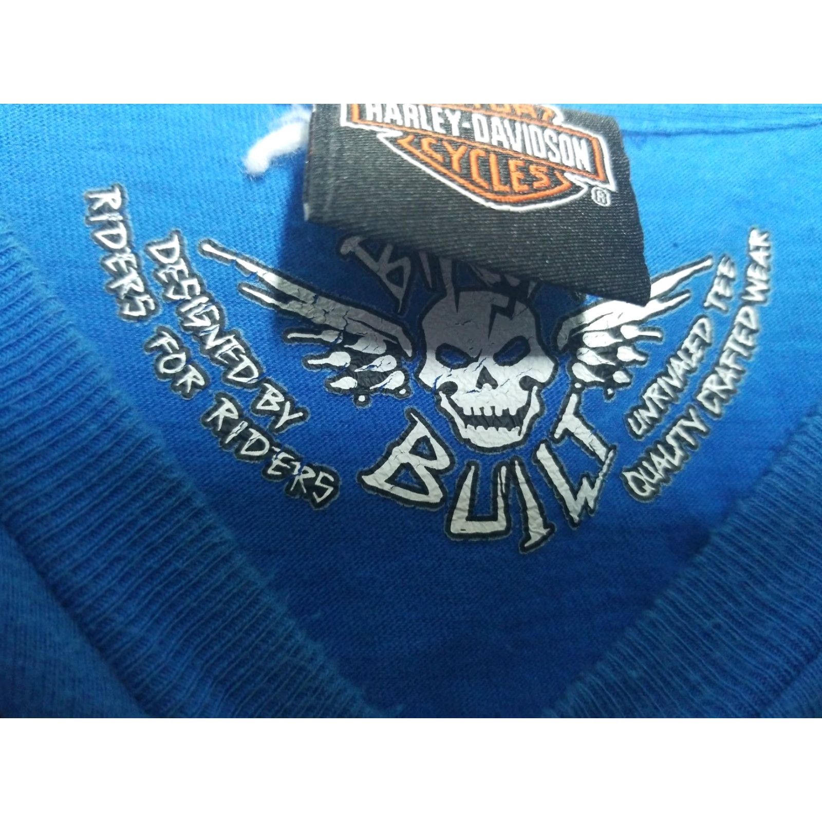 Harley Davidson VINTAGE Harley-Davidson Mens T-Shirt Motorcycle Florida 2016 XL Blue Graphic Tee Men's Size US XL / EU 56 / 4 - 3 Thumbnail