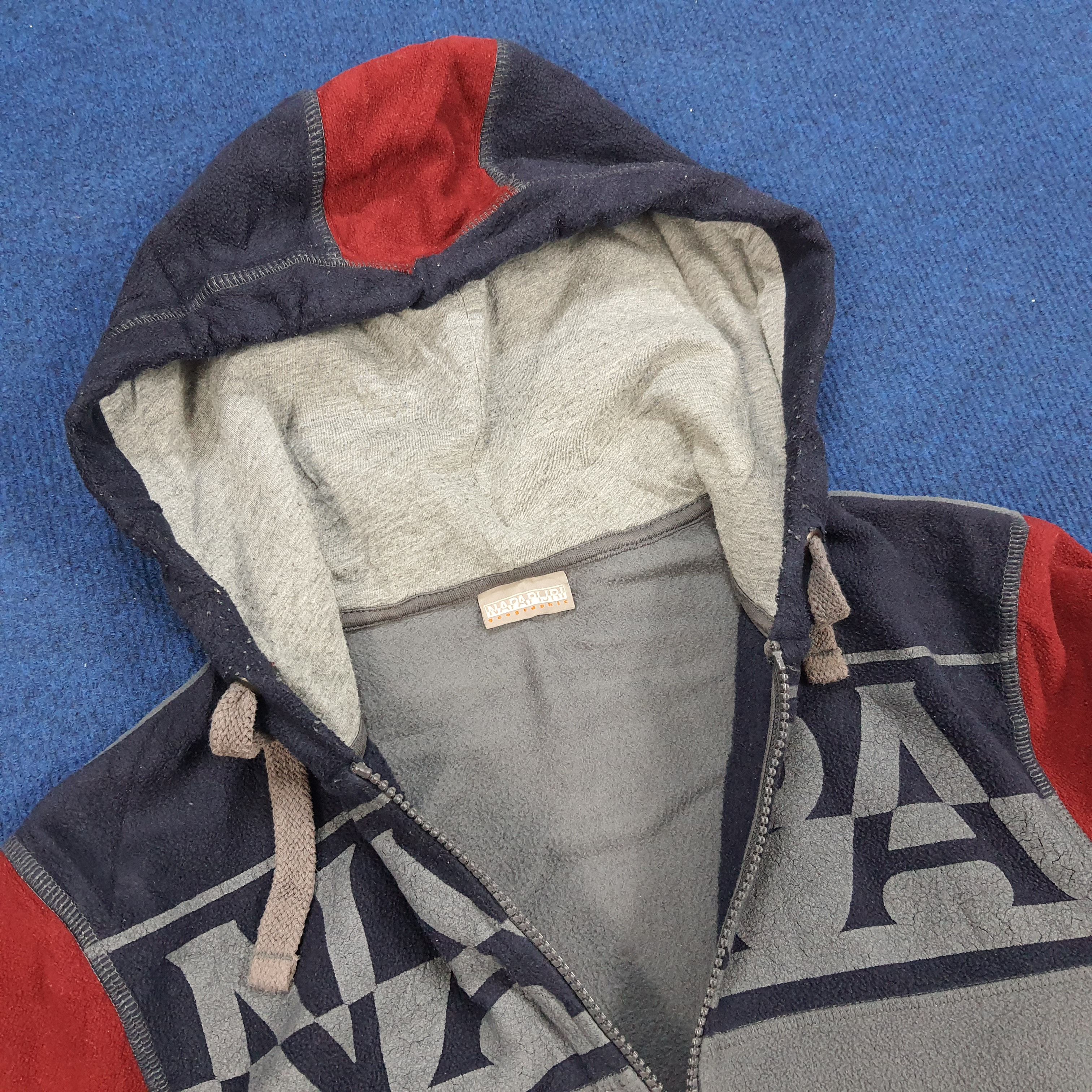Napapijri × Vintage Vintage Napapijri Antarctic Research Program Zipper Hoodie Size US S / EU 44-46 / 1 - 4 Thumbnail