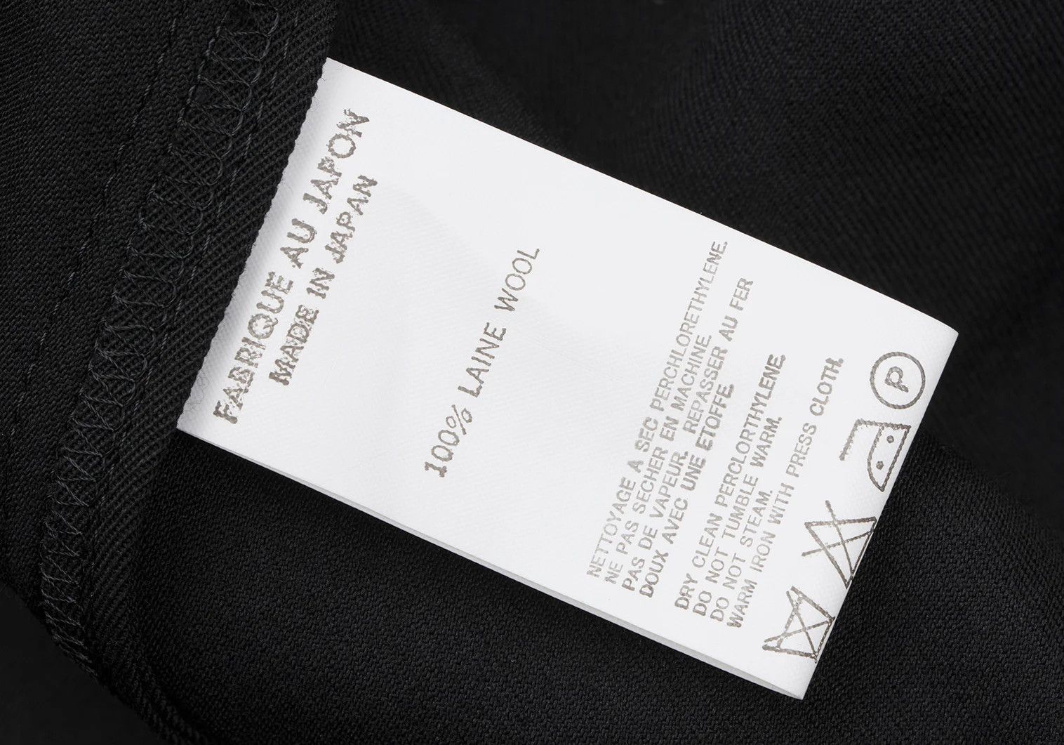 Yohji Yamamoto Yohji Yamamoto Wool Gabardine No-Collar Coat Size US XL / EU 56 / 4 - 13 Thumbnail