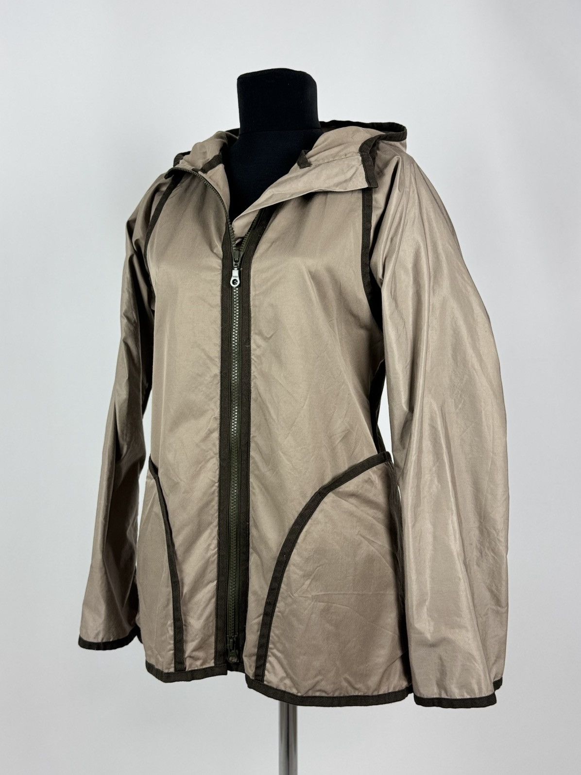 Other Vintage Helene Clement Basel Avant Garde Cotton Blend Jacket Size S / US 4 / IT 40 - 1 Thumbnail